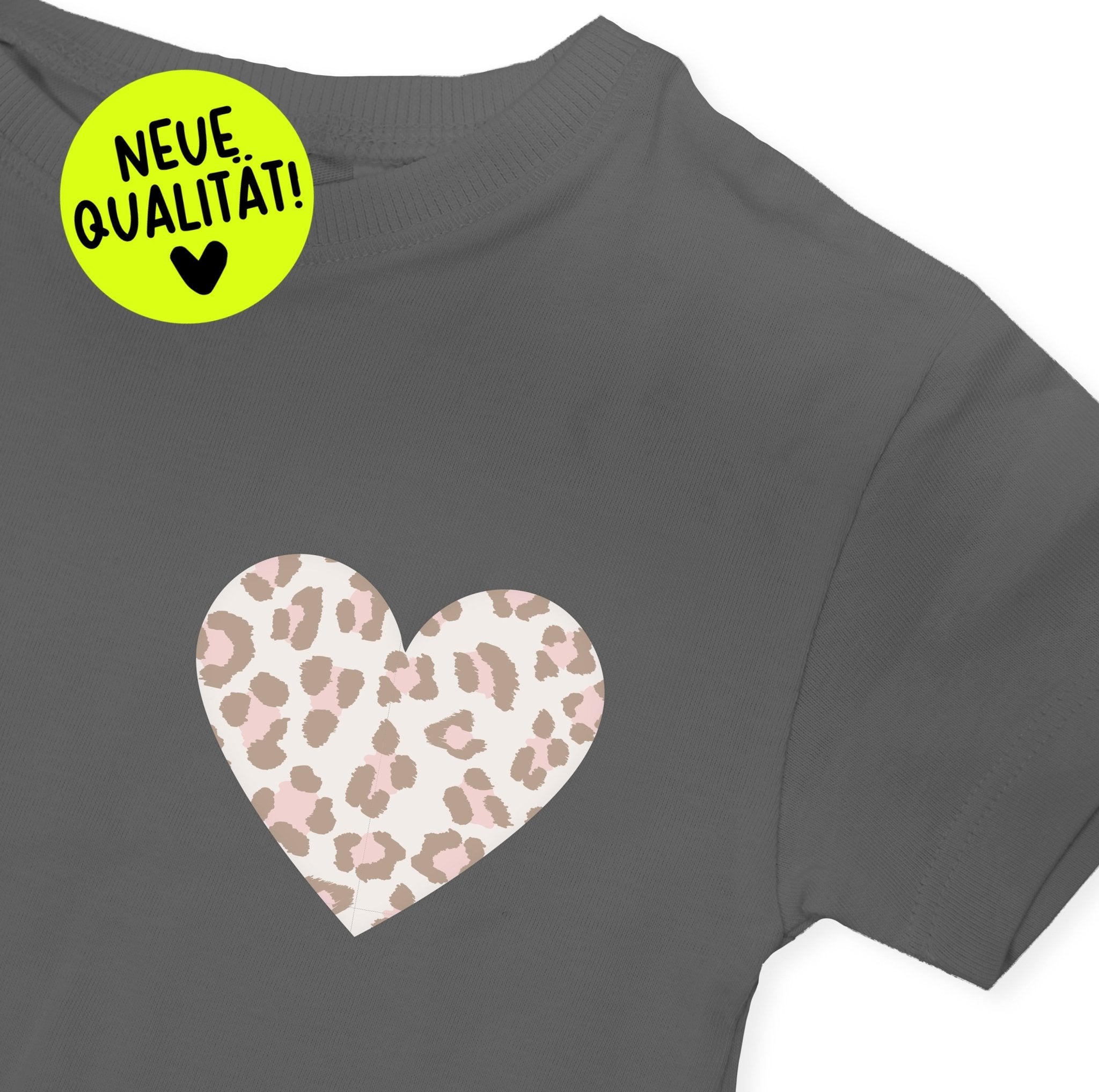 *LIMITIERT* Flock - Patch - Midi Herz - Leo - *iron - on* - Paul & Clara