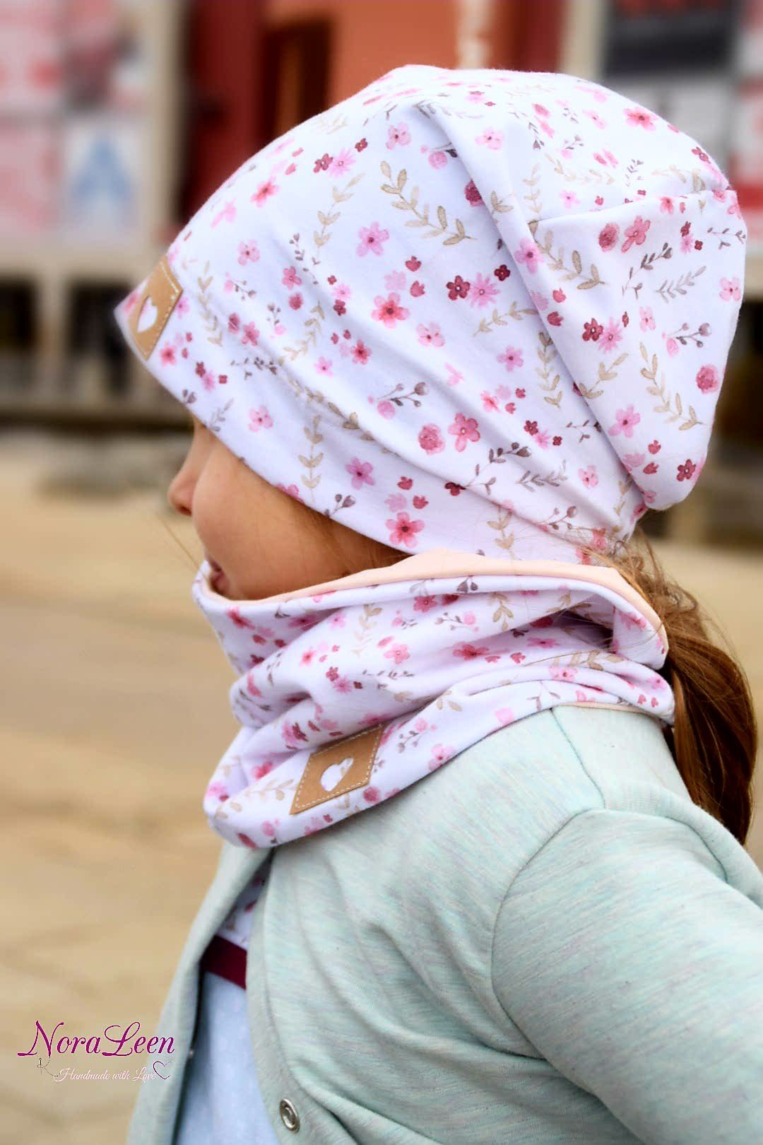 Lulu - Flowers Weiß *Bio - Sommersweat* - Paul & Clara