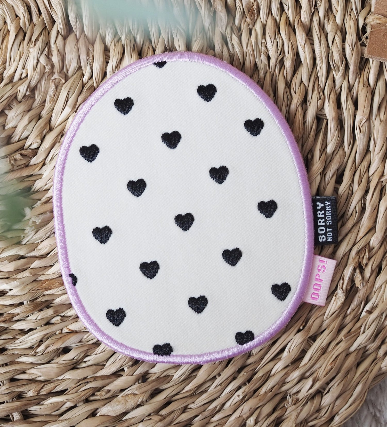 Mini - Label *oops* neonpink - Paul & Clara