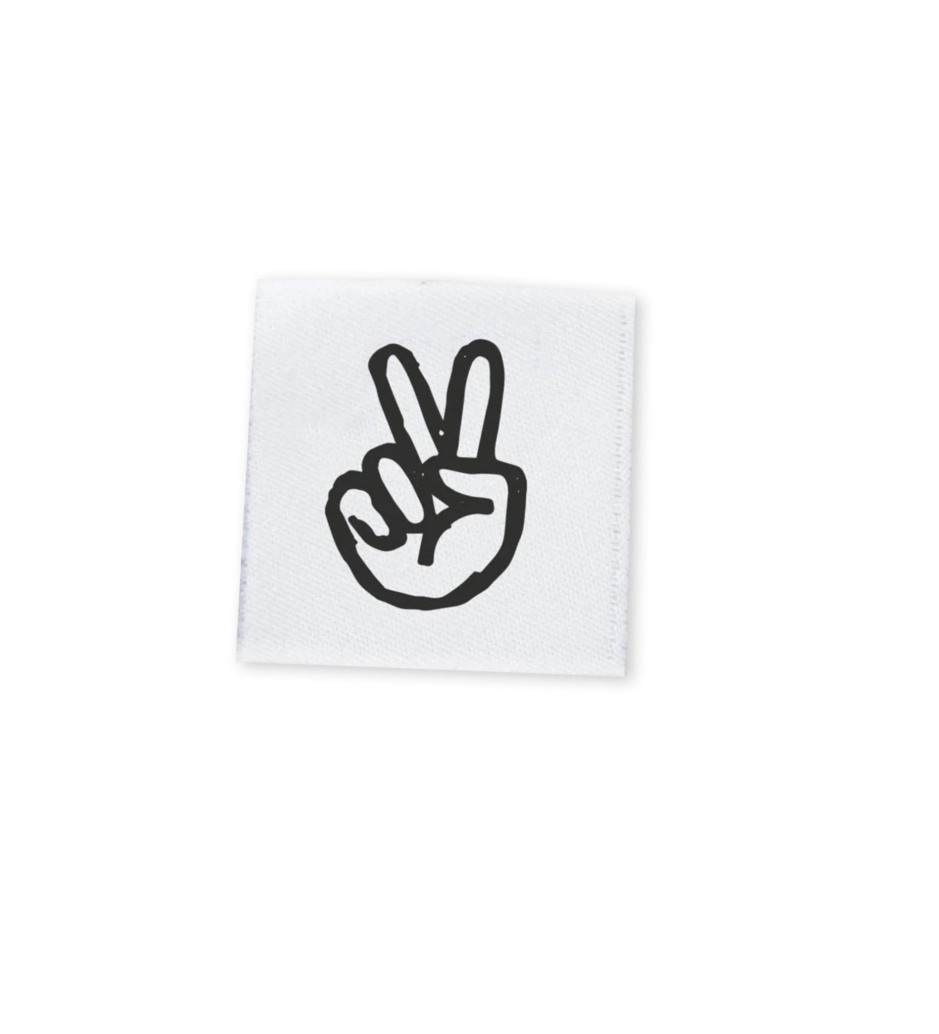 Mini - Weblabel *peace hand* - Paul & Clara