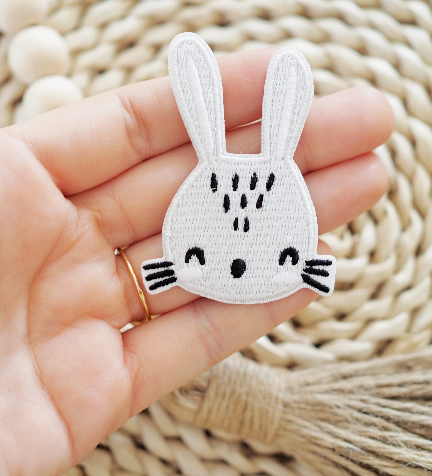 Patch - Hase *iron - on* - Paul & Clara