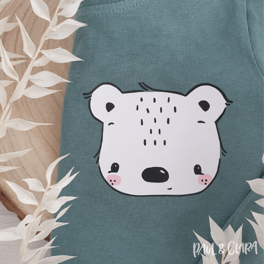 Plottdatei - Eisbär Kopf - Paul & Clara