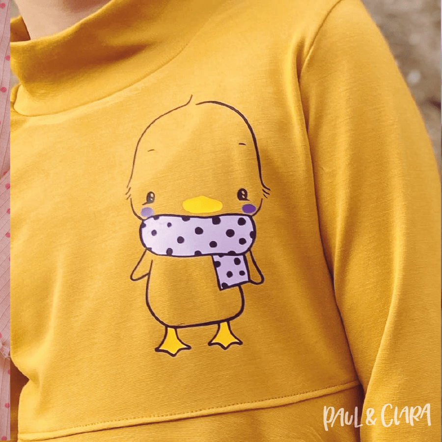 Plottdatei - Kleines Winter Kücken - Paul & Clara