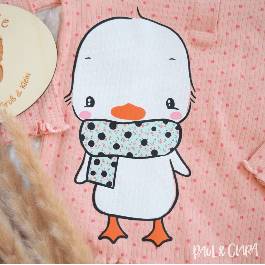 Plottdatei - Kleines Winter Kücken - Paul & Clara