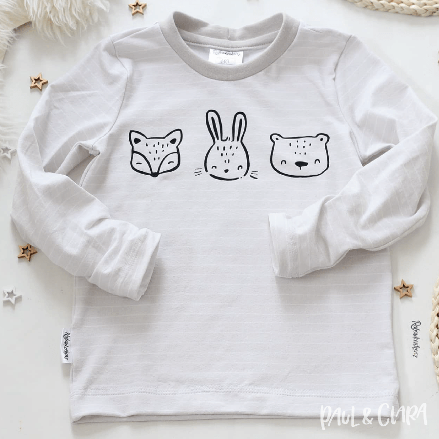 Plottdatei - Waldtiere - Paul & Clara