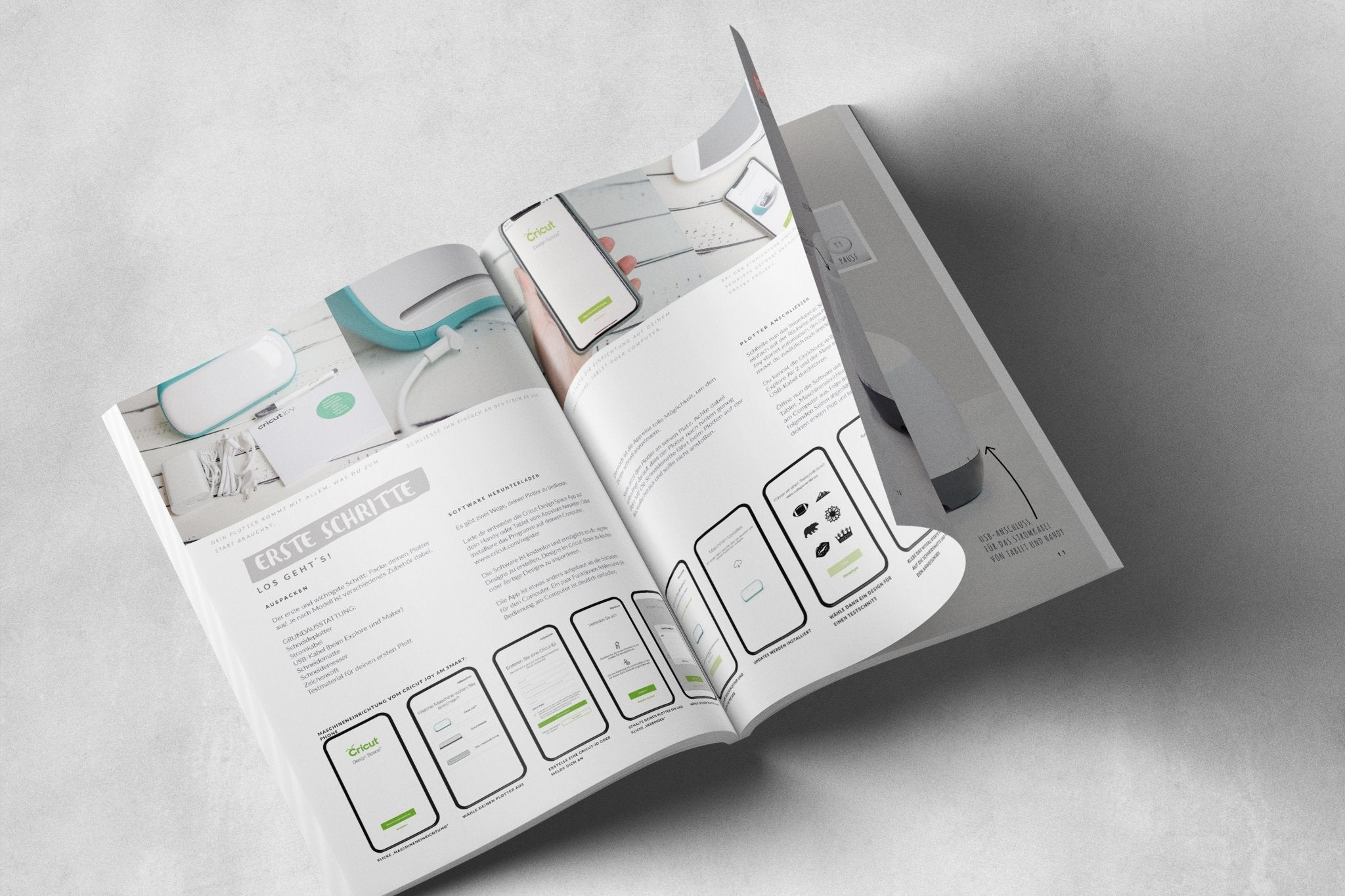 Plotter 1x1 - CRICUT *Softcover* - Paul & Clara