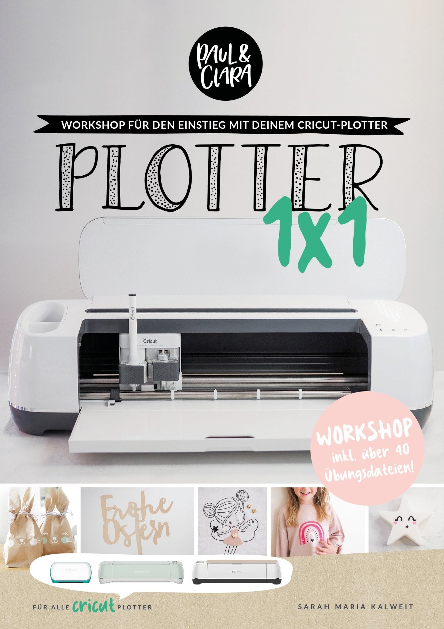 Plotter 1x1 - CRICUT *Softcover* - Paul & Clara