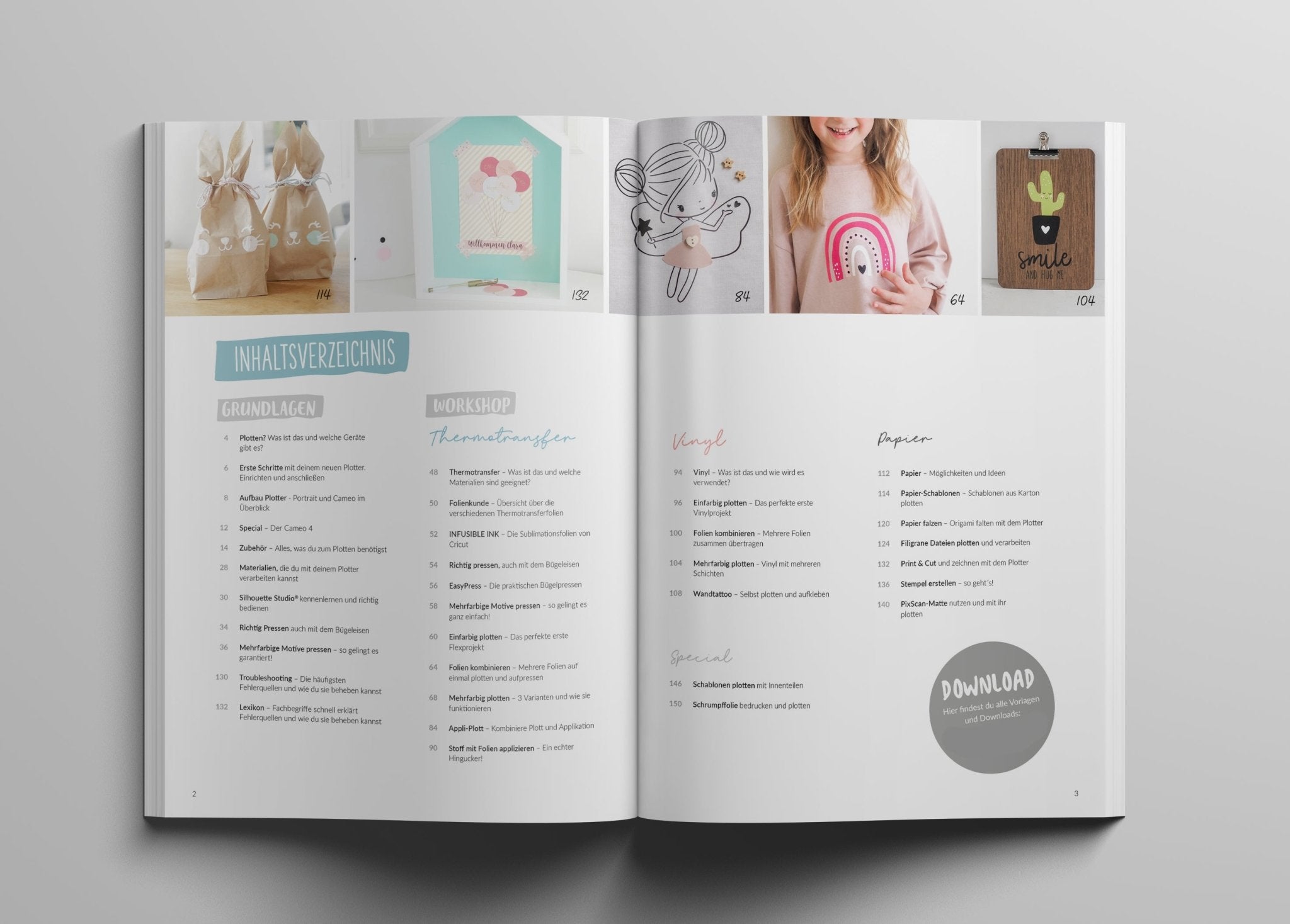 Plotter 1x1 - SILHOUETTE *Softcover* - Paul & Clara