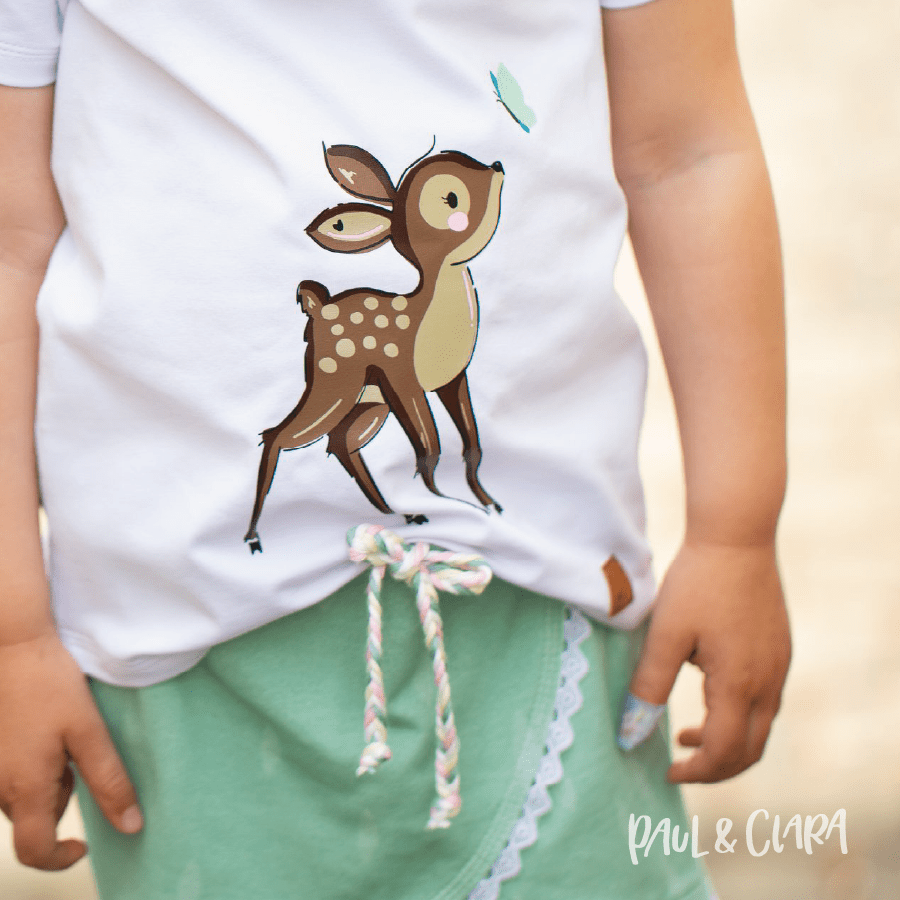 Plottervorlage Bambi Bella - Paul & Clara