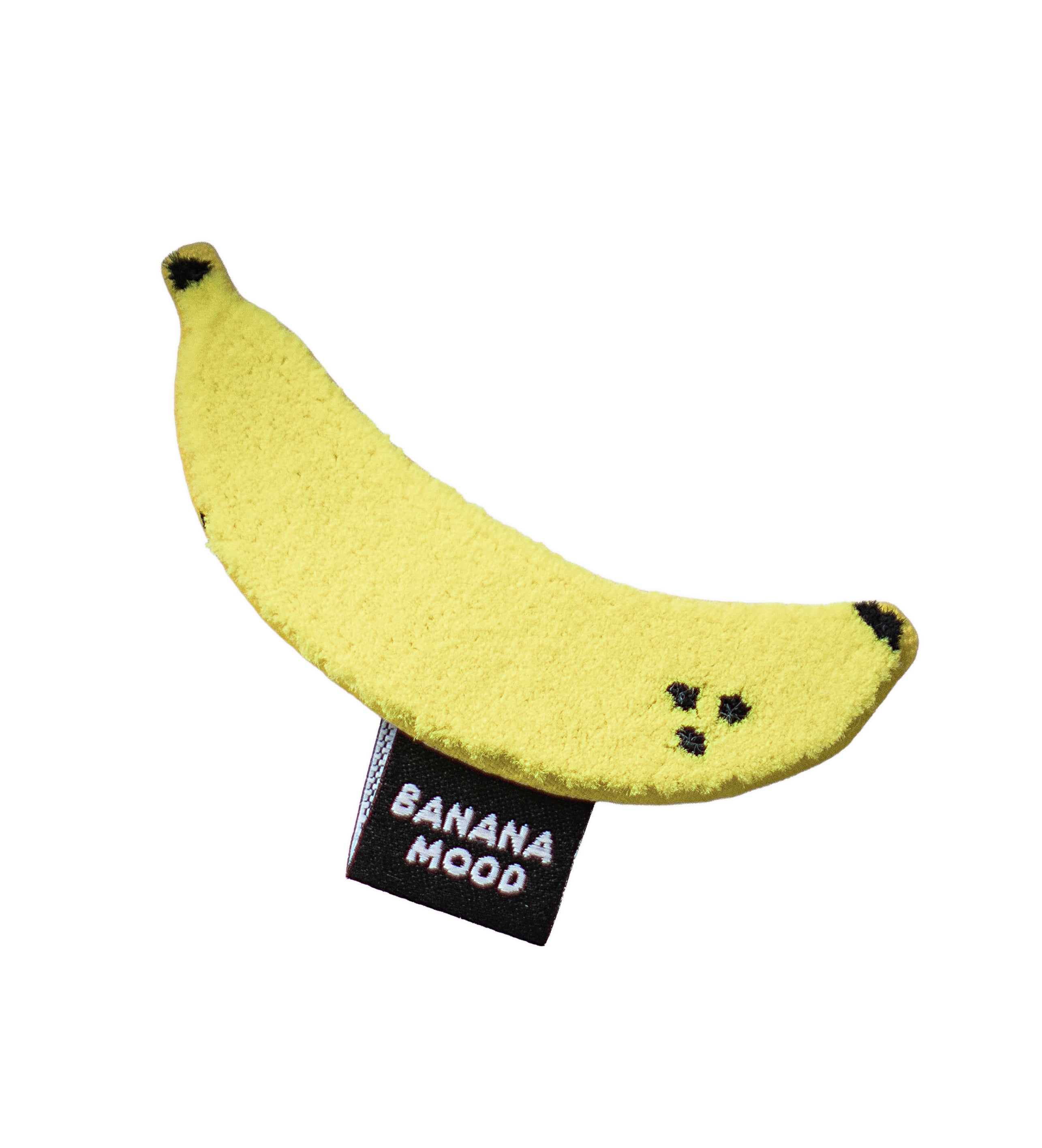 Fluff Patch - Banane inkl. Weblabel *iron-on*