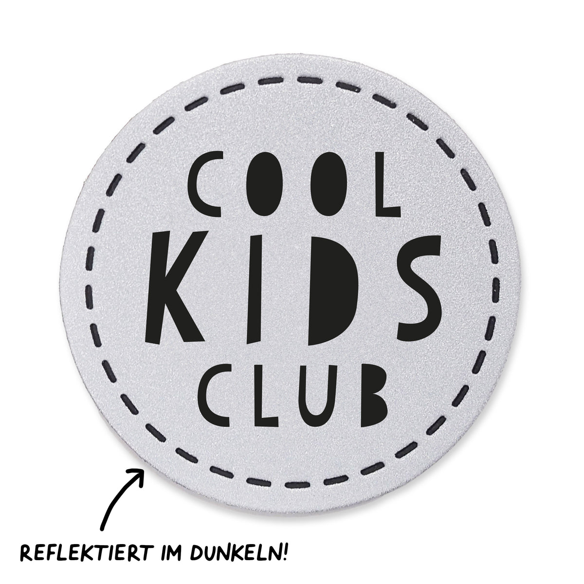 Reflektorlabel -  cool kids club *iron-on* - Paul & Clara