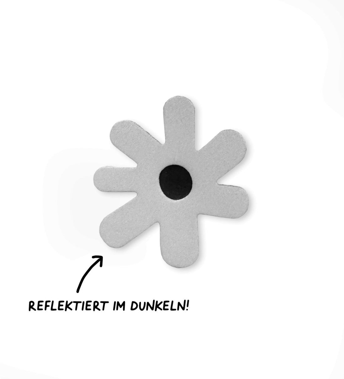 Reflektorlabel - Blume *iron - on* - Paul & Clara