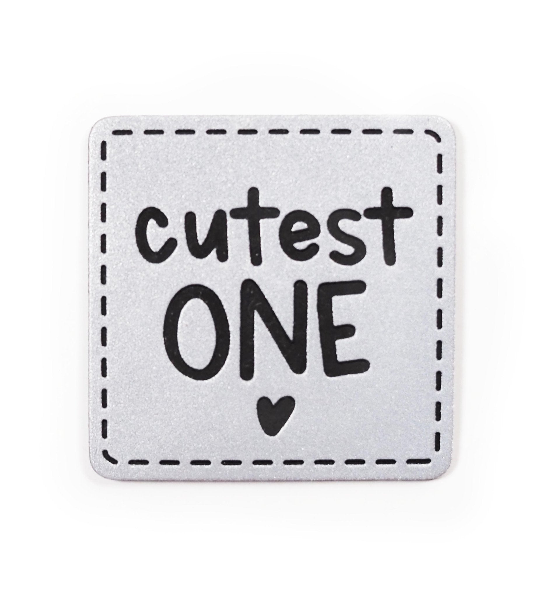 Reflektorlabel - cutest one *iron - on* - Paul & Clara