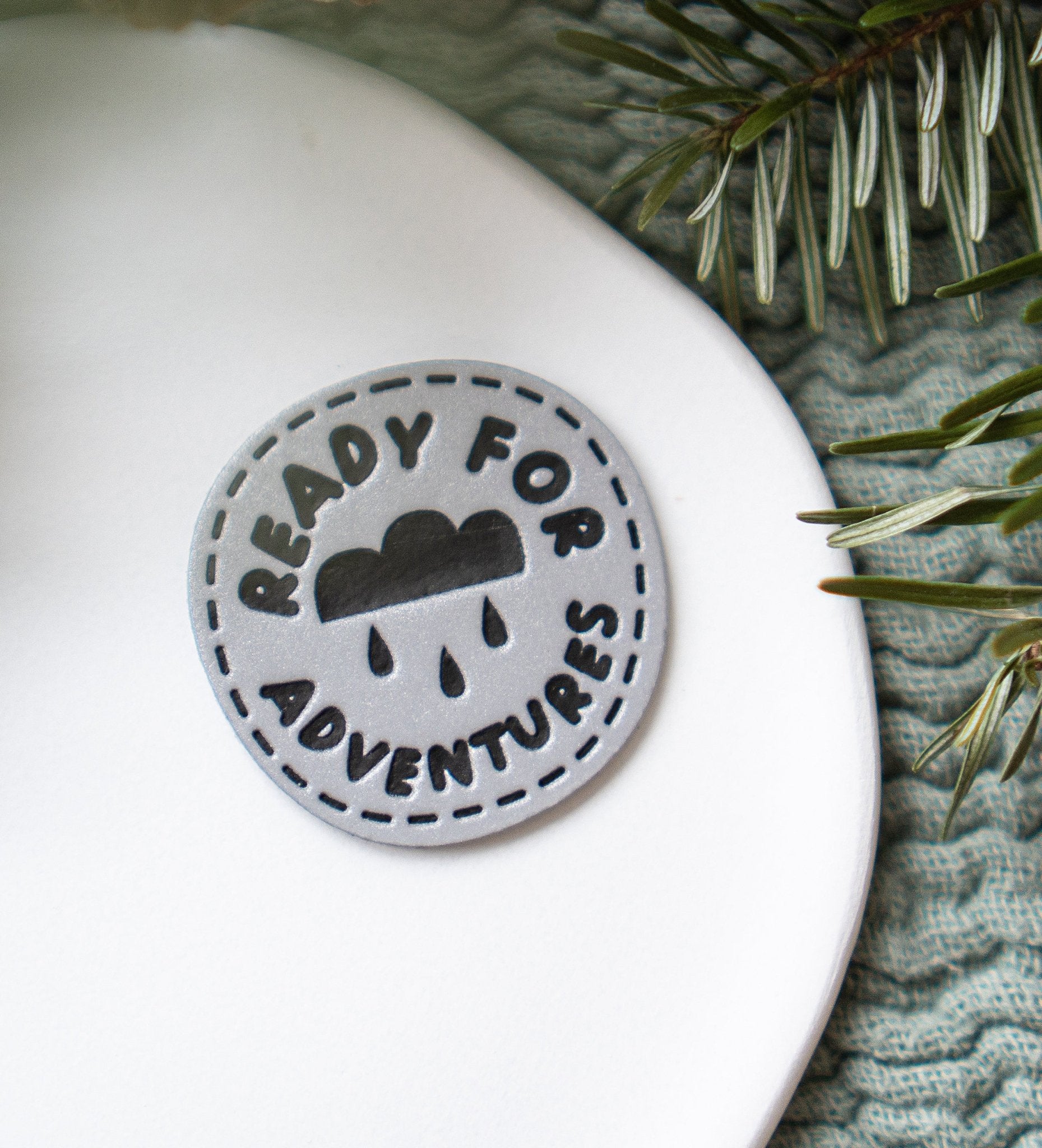 Reflektorlabel - ready for Adventures *iron - on* - Paul & Clara