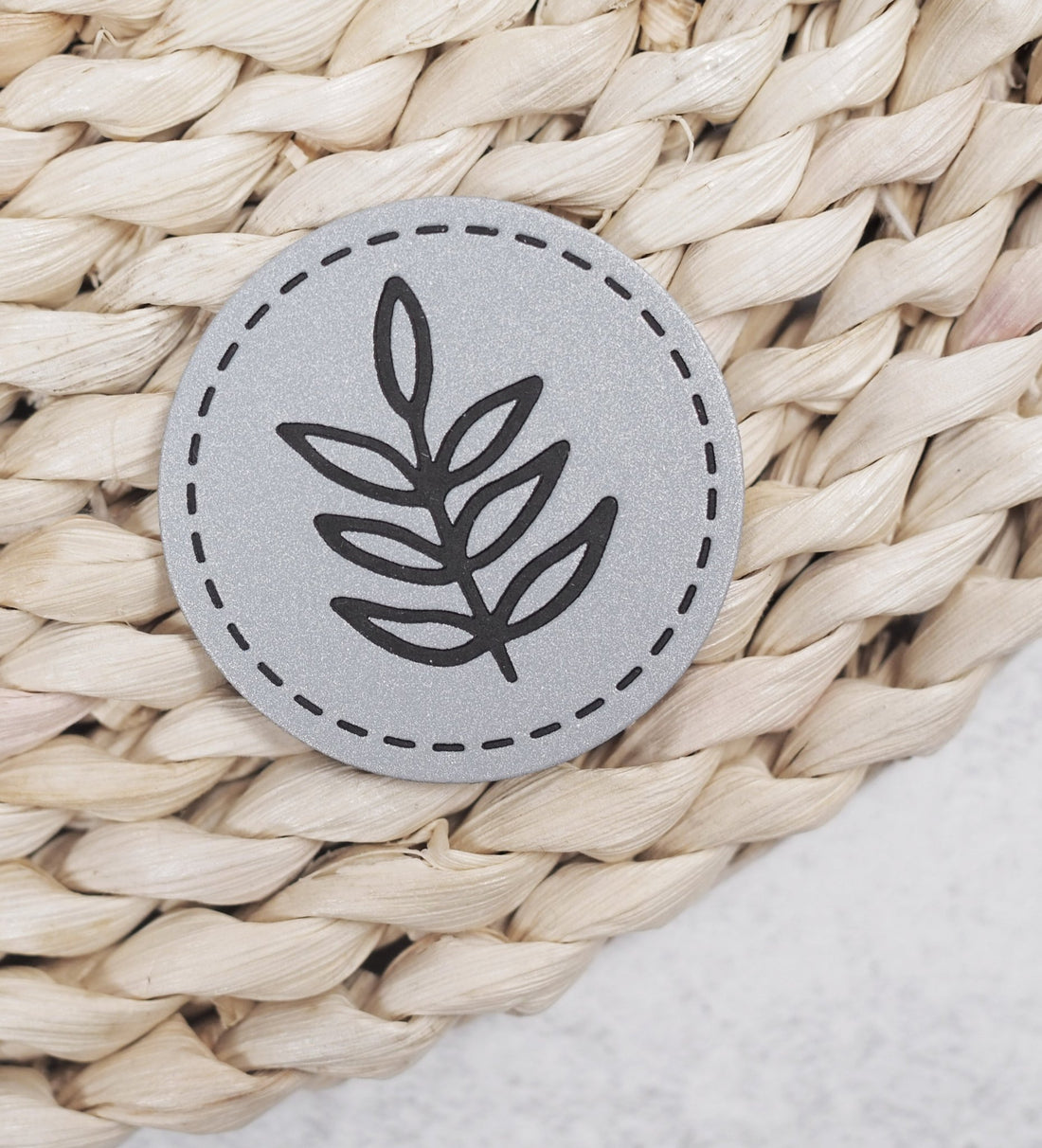 Reflektorlabel - Zweig *iron - on* - Paul & Clara