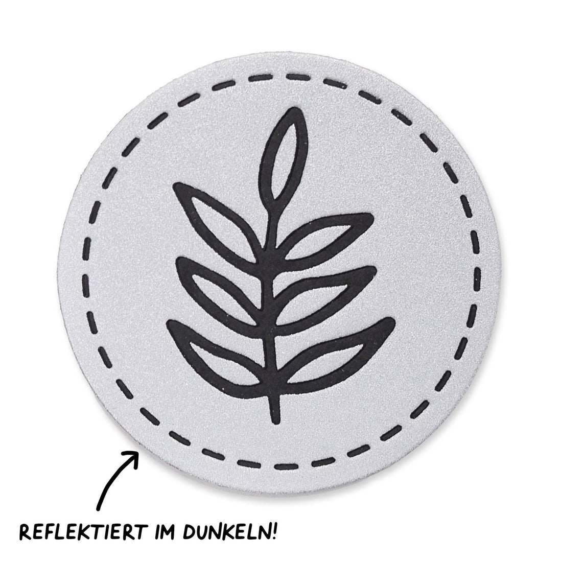 Reflektorlabel - Zweig *iron - on* - Paul & Clara