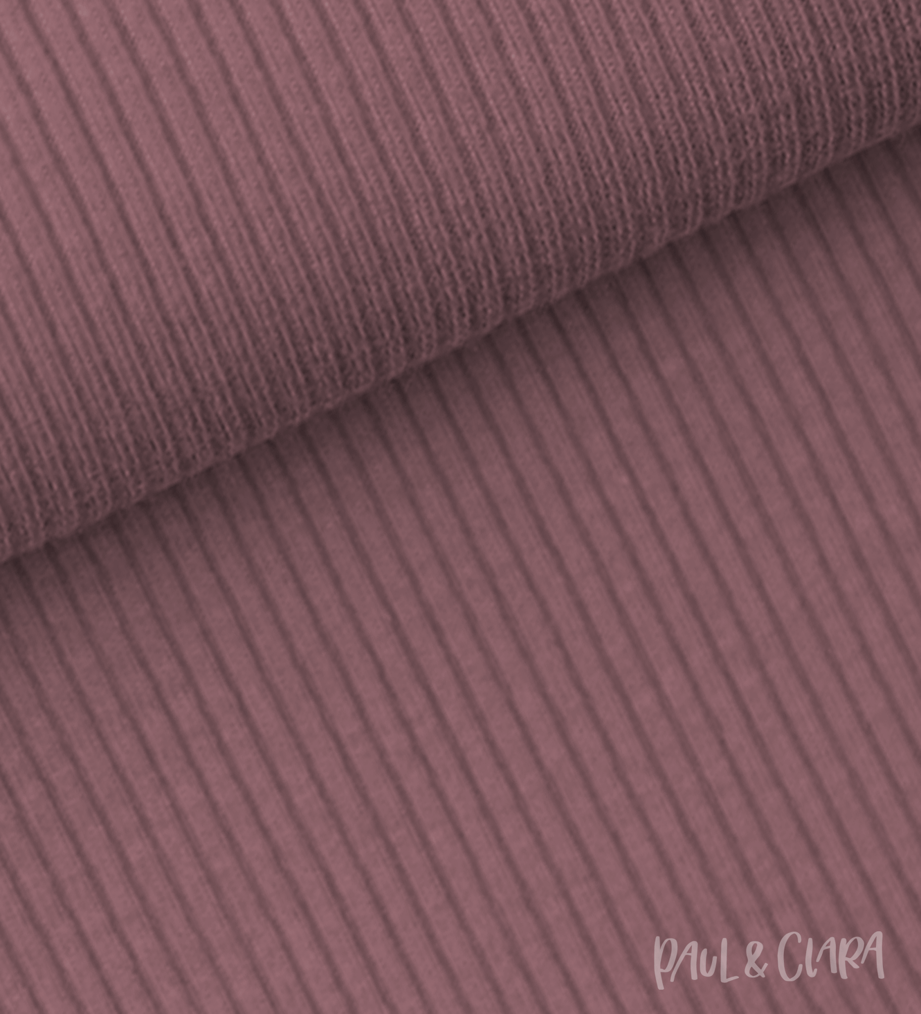 Rippjersey - Mauve - Paul & Clara