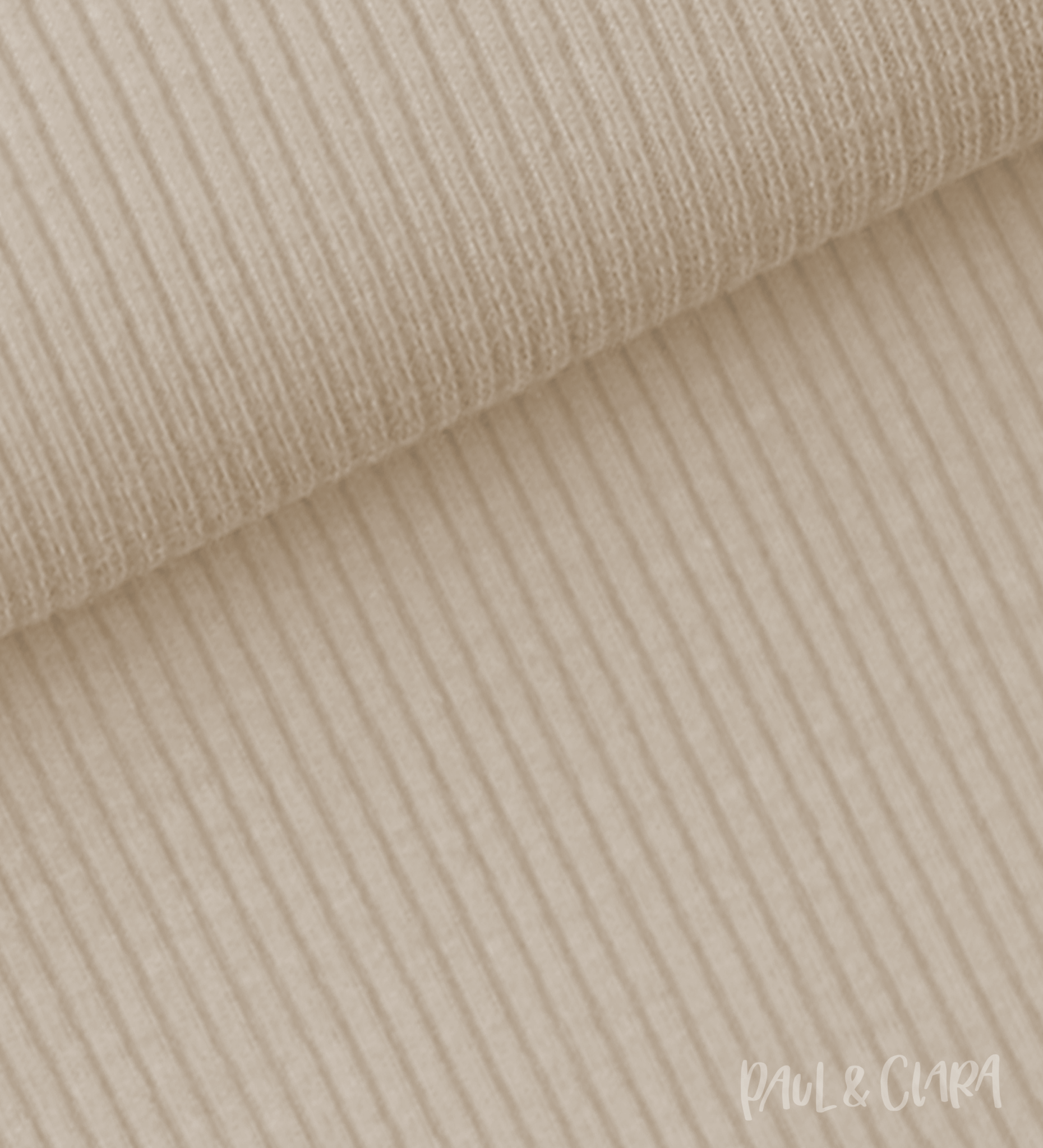 Rippjersey - Sand - Paul & Clara