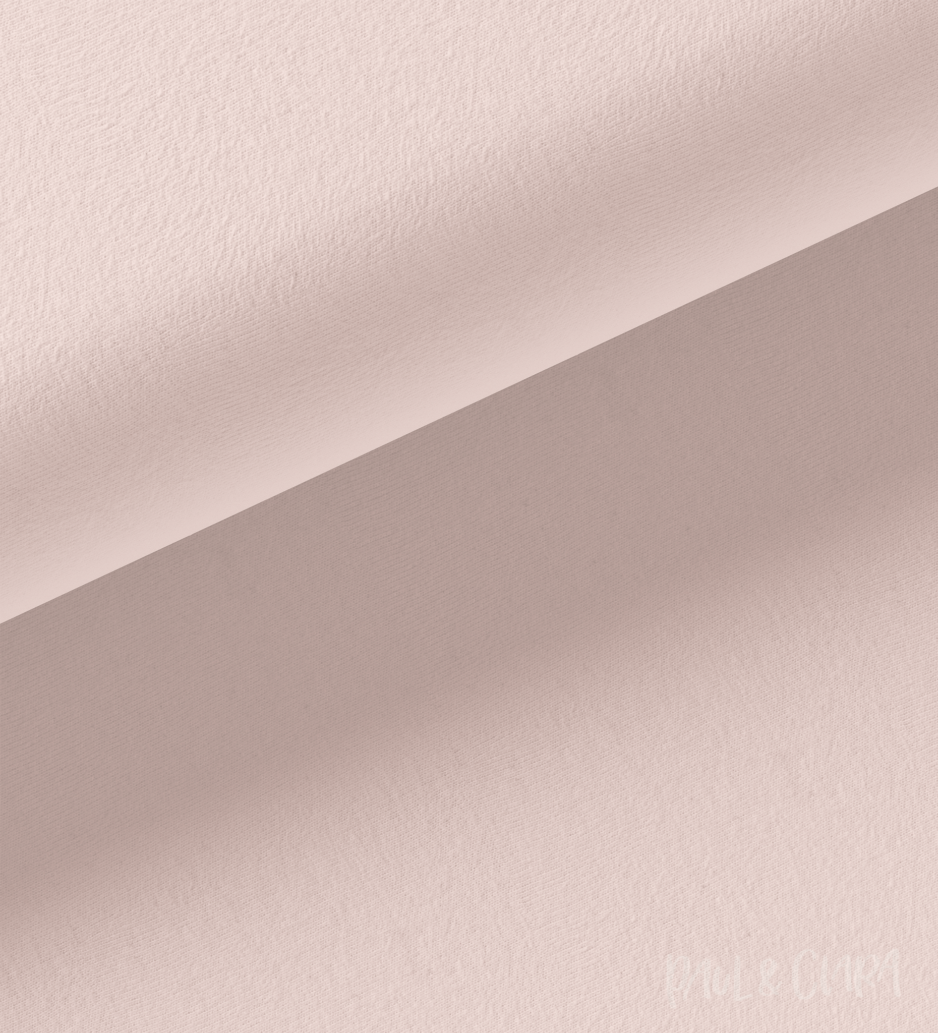 Sommersweat Uni - blush - Paul & Clara