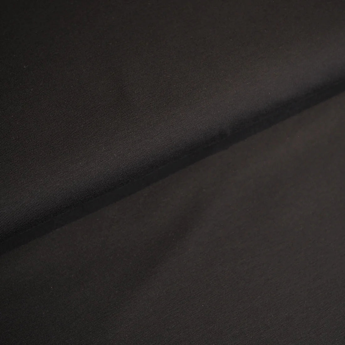 Sommersweat Uni - schwarz - Paul & Clara