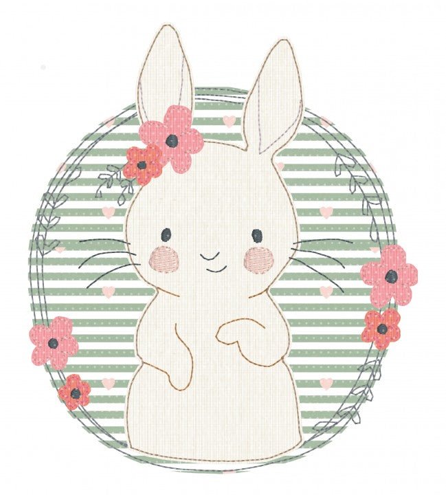 Stickdatei Lulu Blumenkranz - Paul & Clara