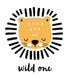 Stickdatei - Wild one - Paul & Clara