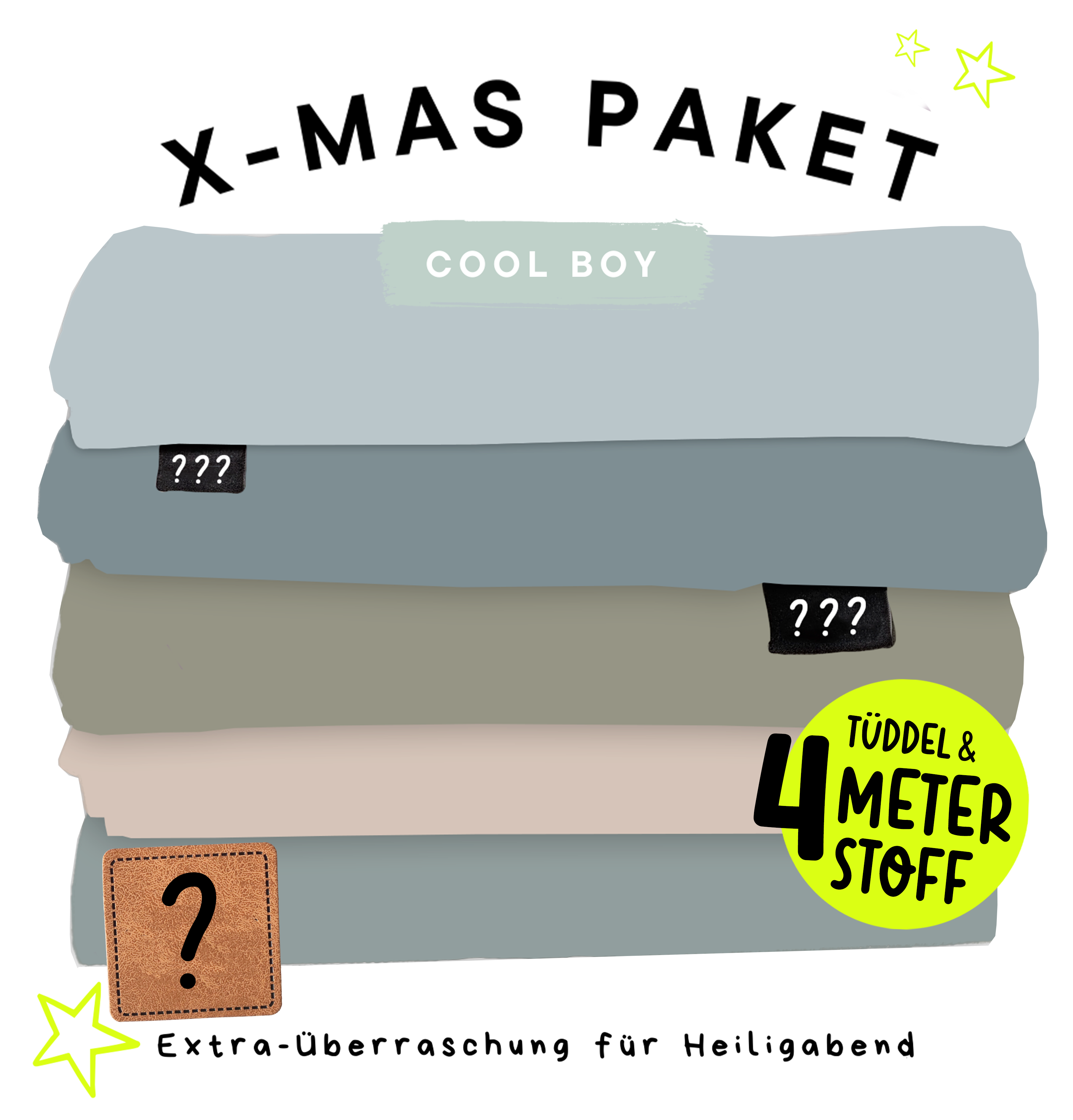 EP-Stoff XMAS-PAKET - COOL BOYS *2025*