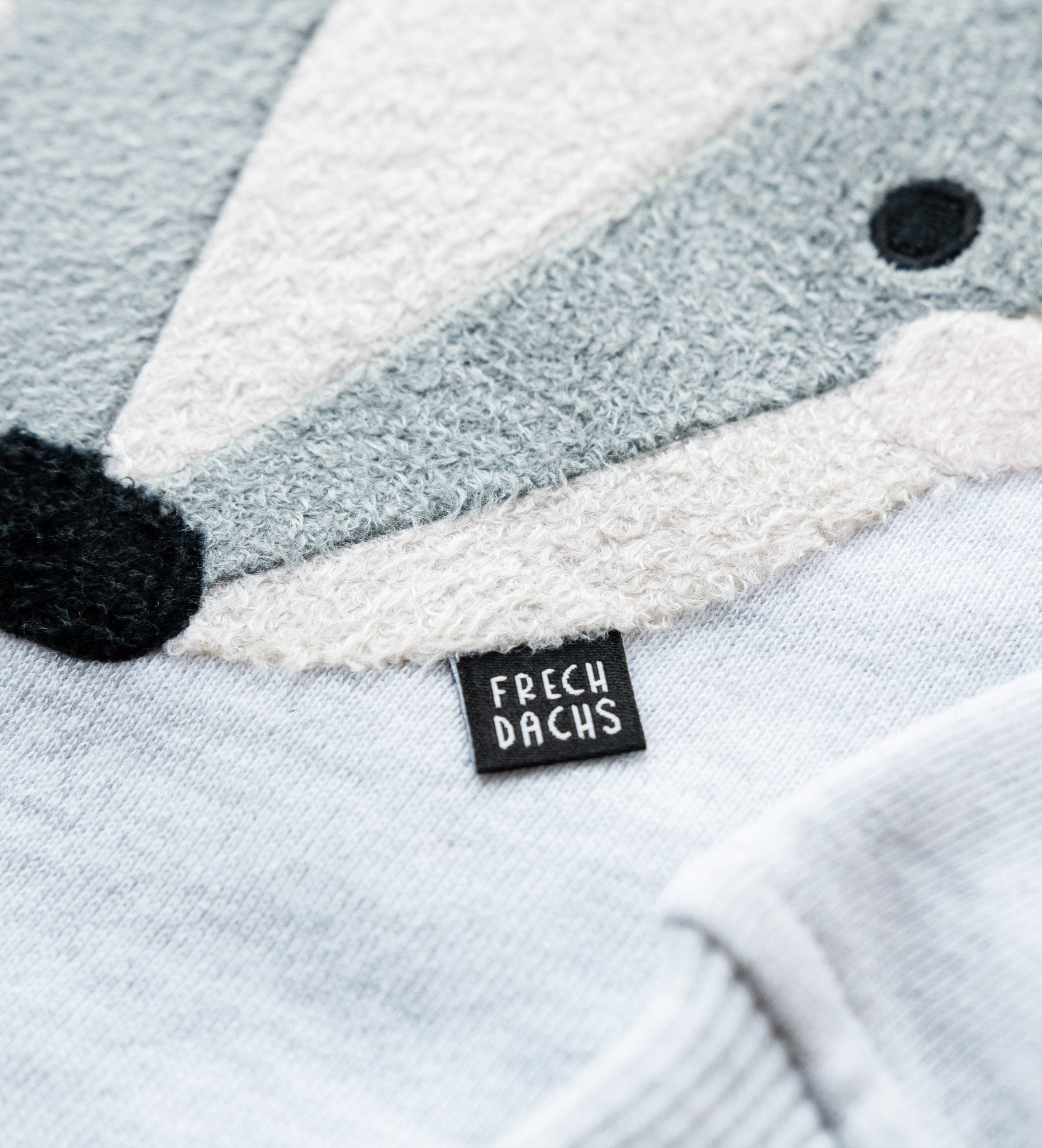 Teddy - Patch - Dachs *iron - on* inkl. Weblabel - Paul & Clara