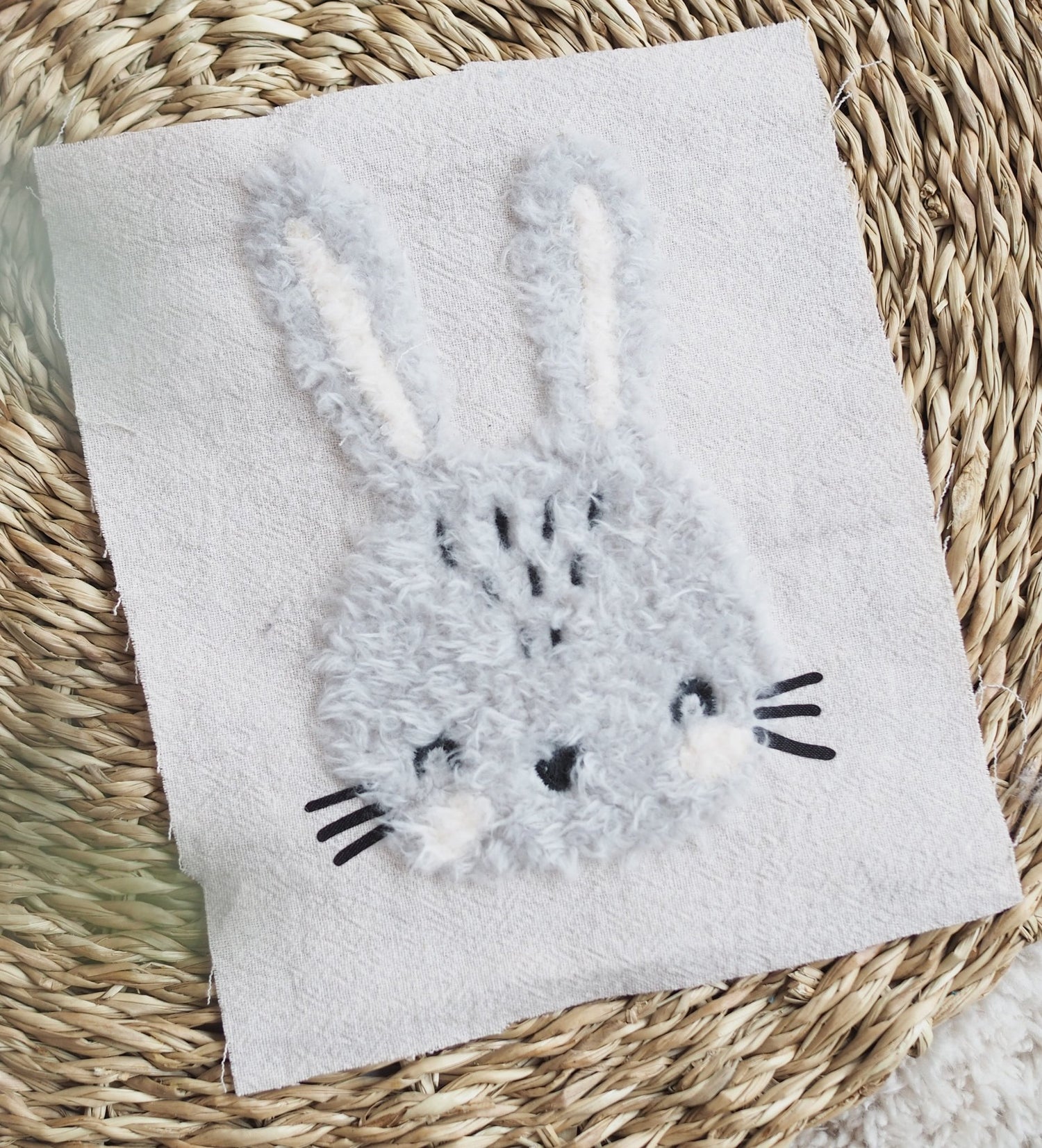 Teddy - Patch - Hase *iron - on* - Paul & Clara