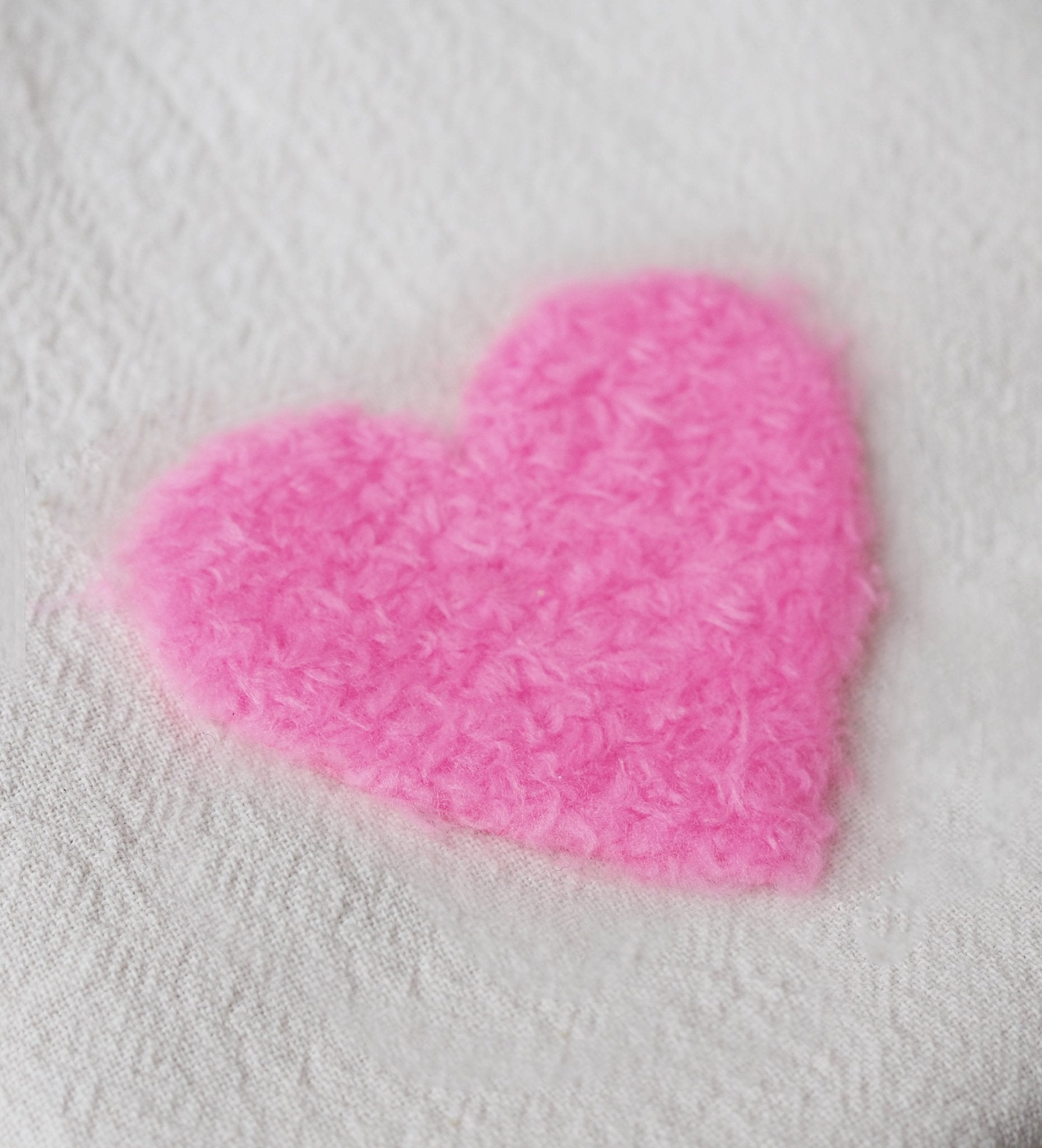 Teddy - Patch - herz neongelb *iron - on* - Paul & Clara