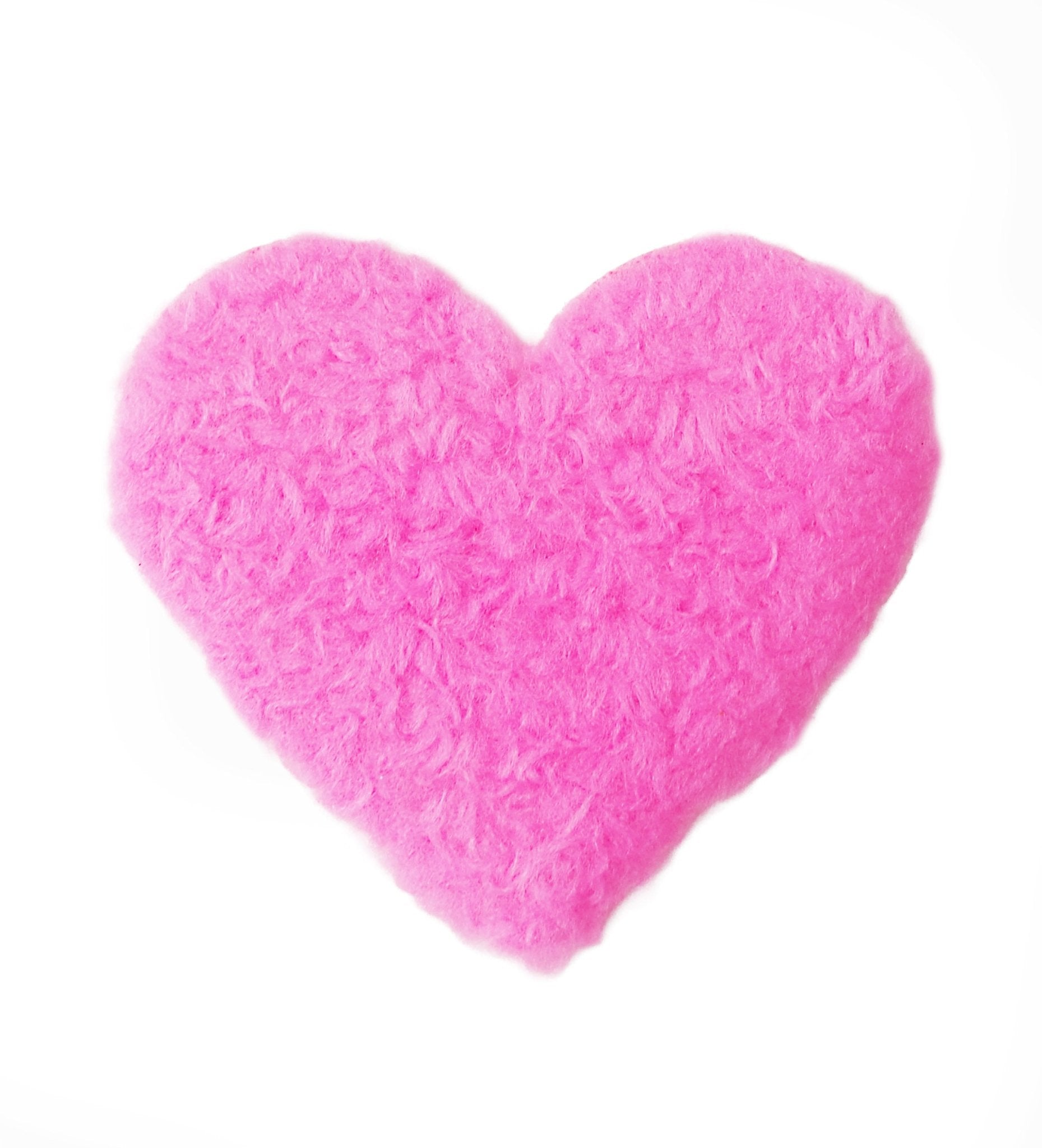 Teddy - Patch - herz neonpink *iron - on* - Paul & Clara