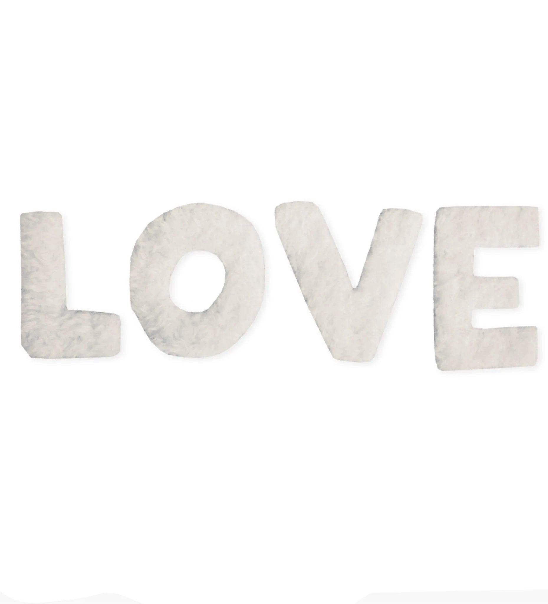 Teddy - Patch - love - Ecru *iron - on* - Paul & Clara