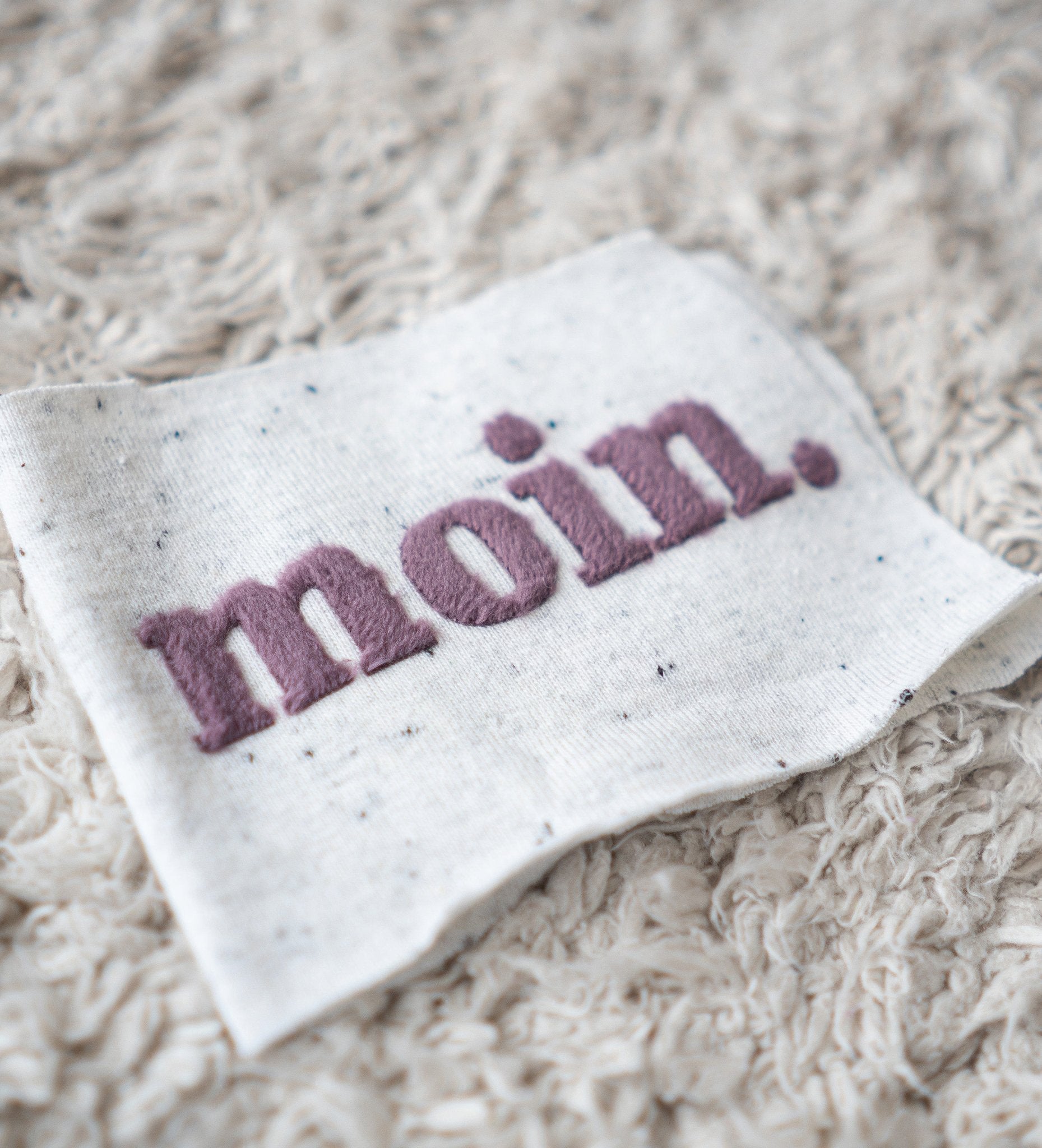 Teddy - Patch - moin mauve *iron - on* - Paul & Clara