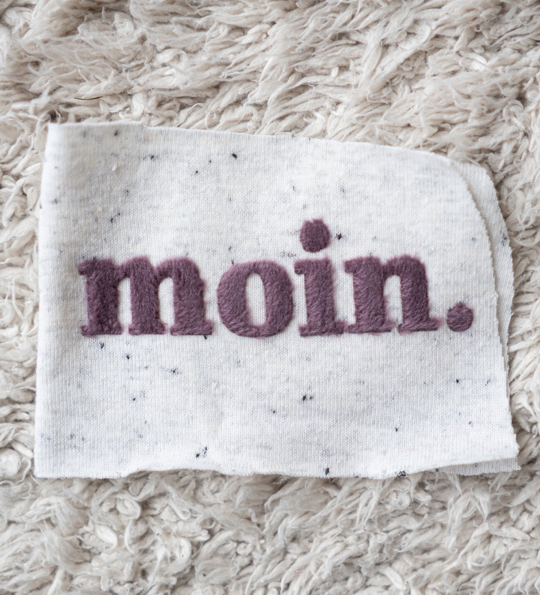 Teddy - Patch - moin mauve *iron - on* - Paul & Clara