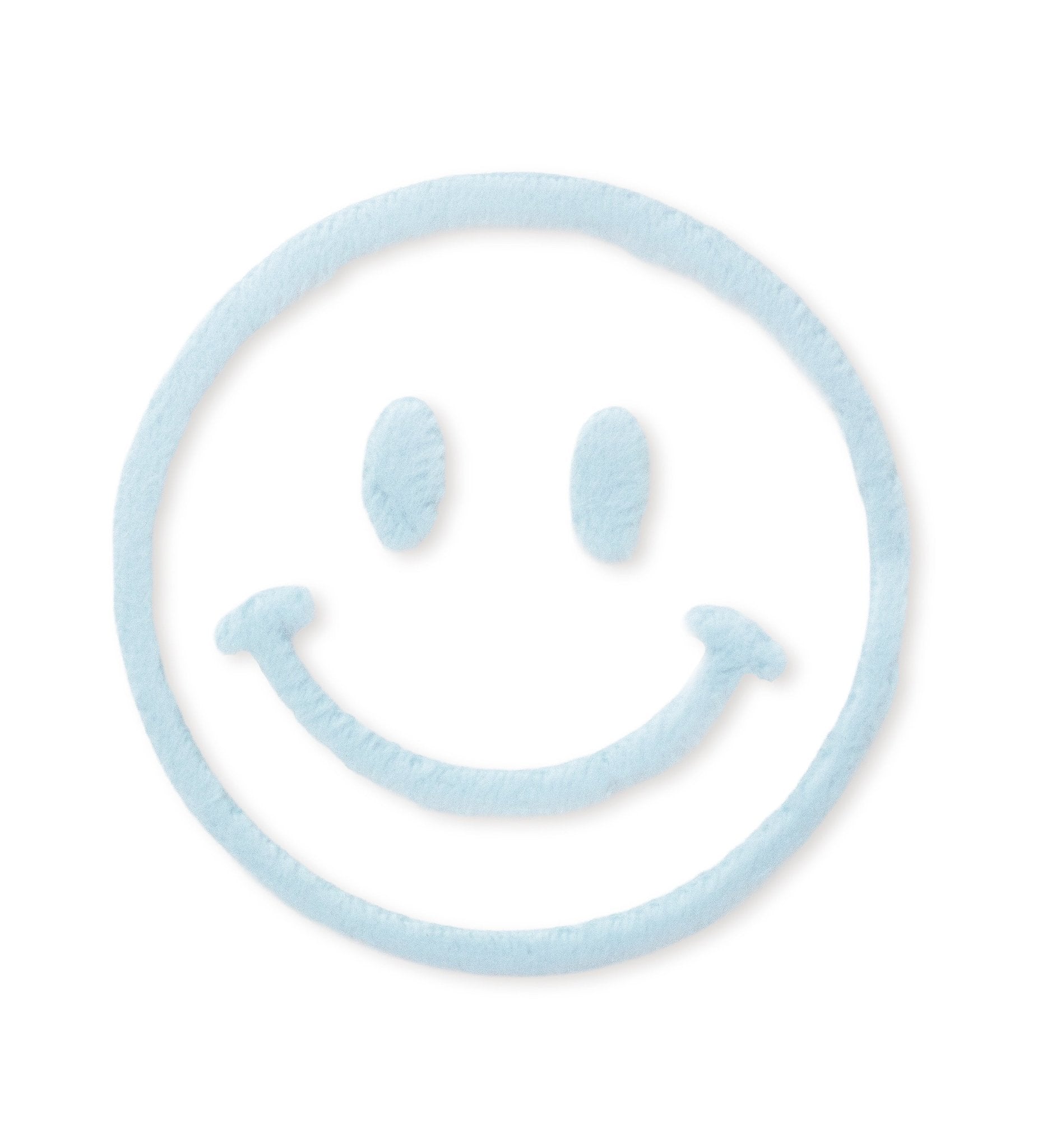 Teddy-Patch - Smile -hellblau- *iron-on* - Paul & Clara