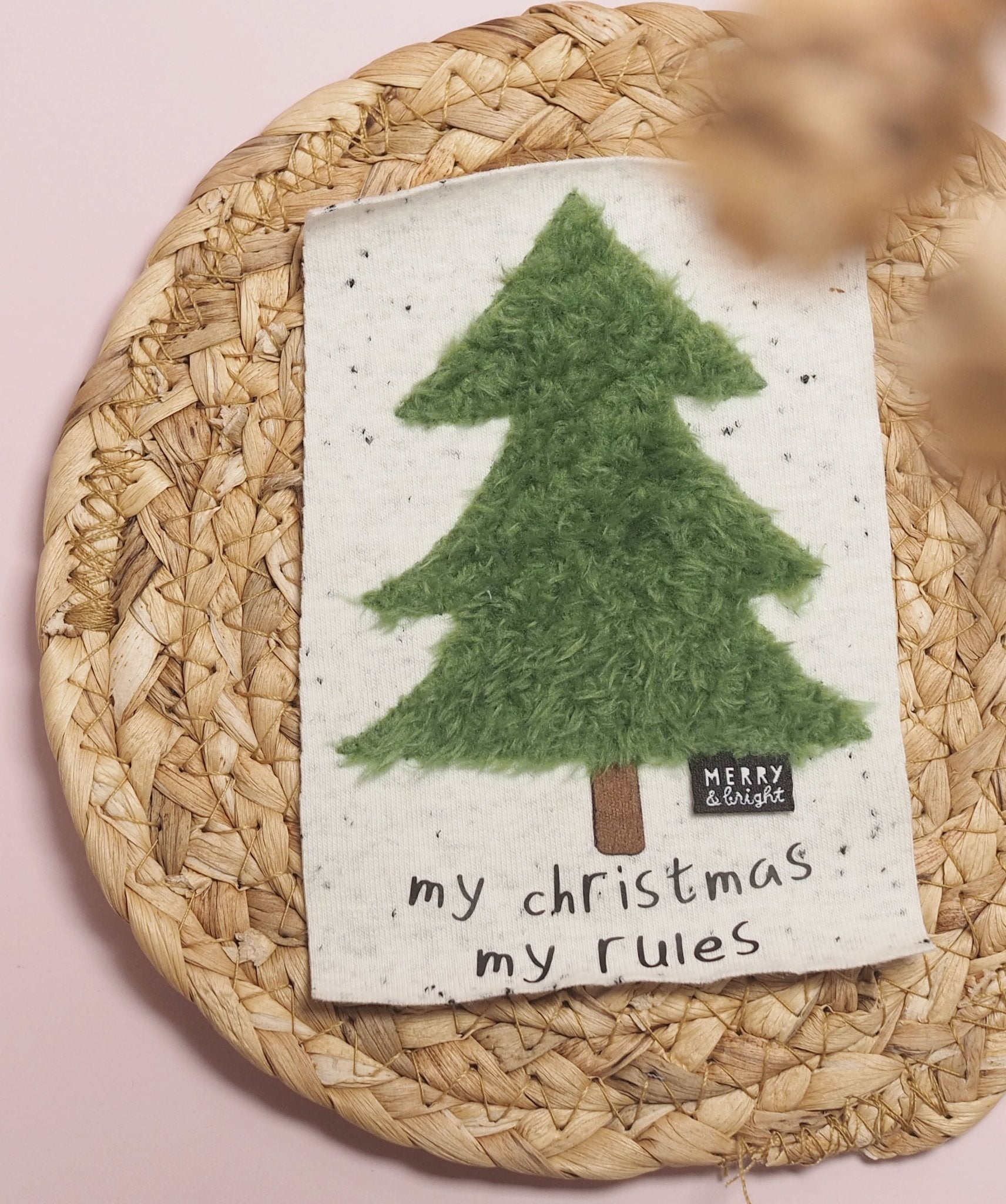 Teddy - Patch - Tanne *iron - on* - Paul & Clara