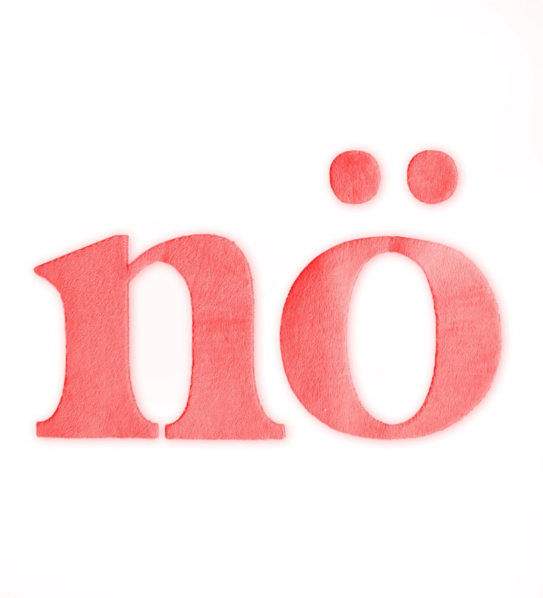 Teddy - Patch - XL nö - NEONCORAL *iron - on* - Paul & Clara