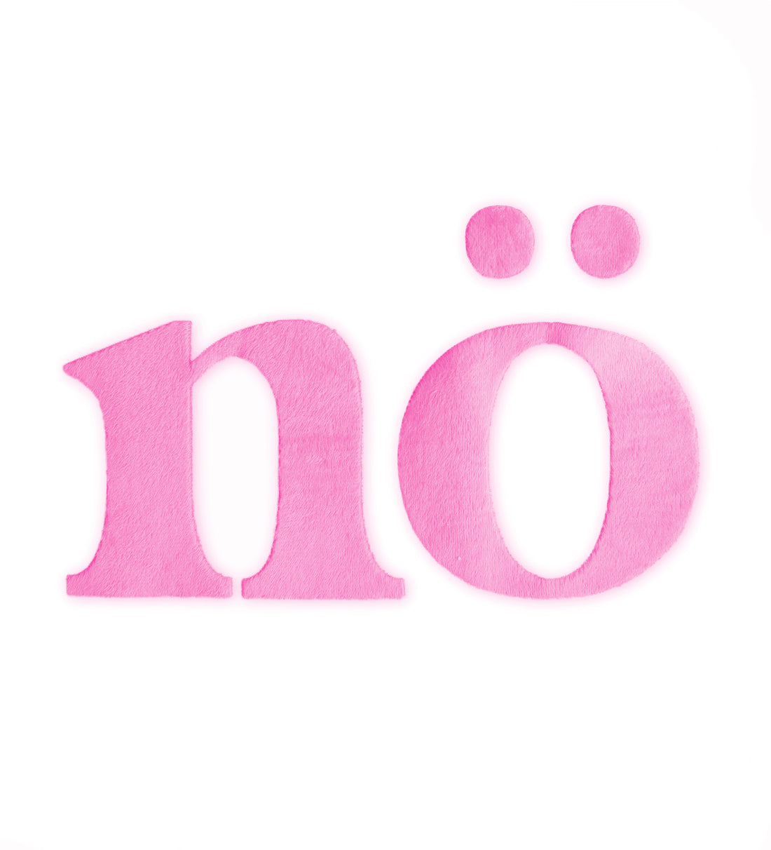 Teddy-Patch - XL nö - NEONPINK *iron-on*