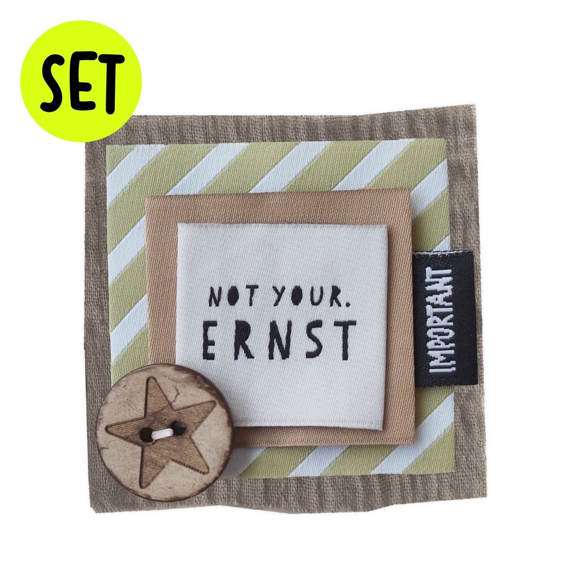 TÜDDEL - SET - *not your ernst* - Paul & Clara