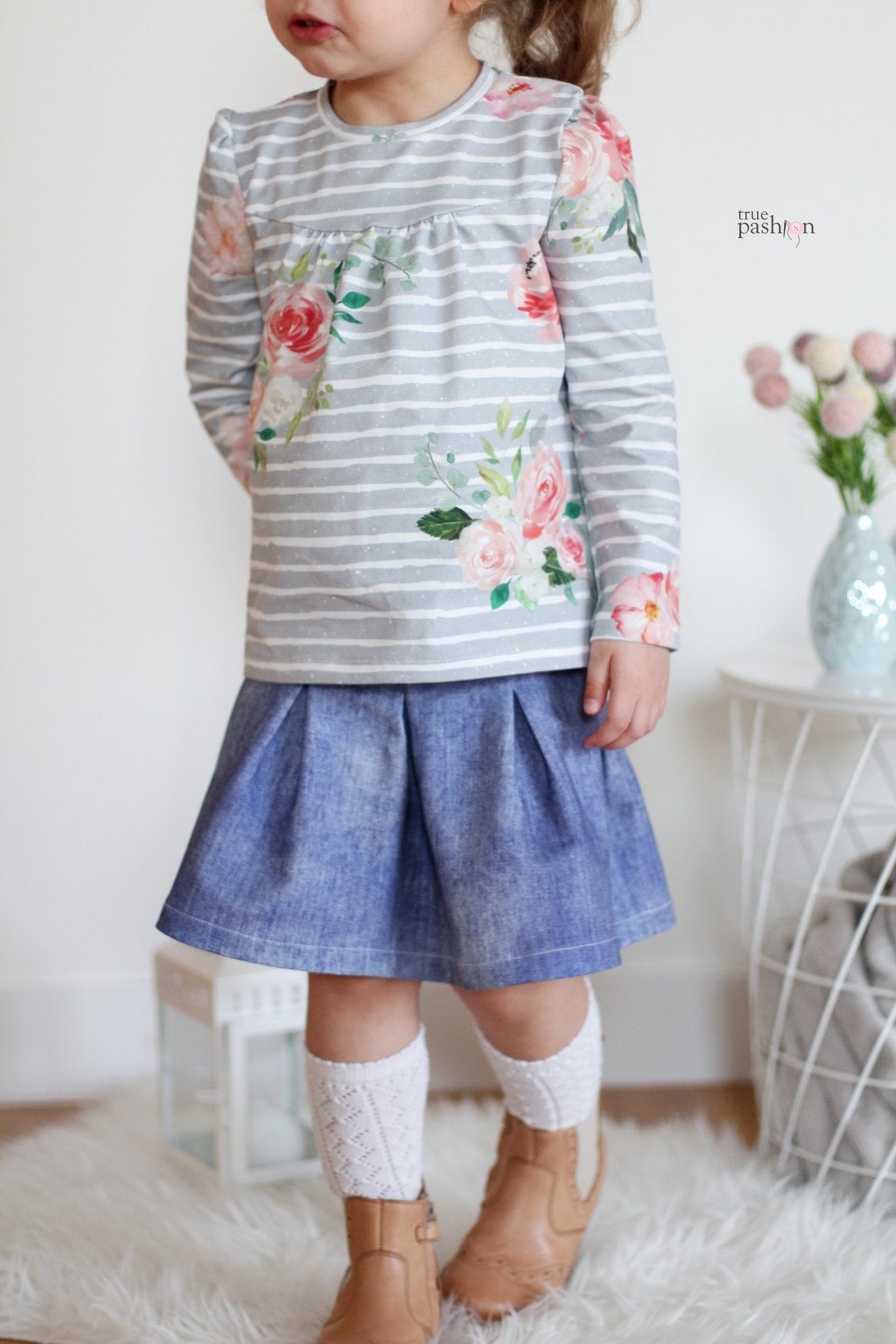 VORBESTELLUNG denimlove - Jeans Navy *Bio - Sommersweat* - Paul & Clara