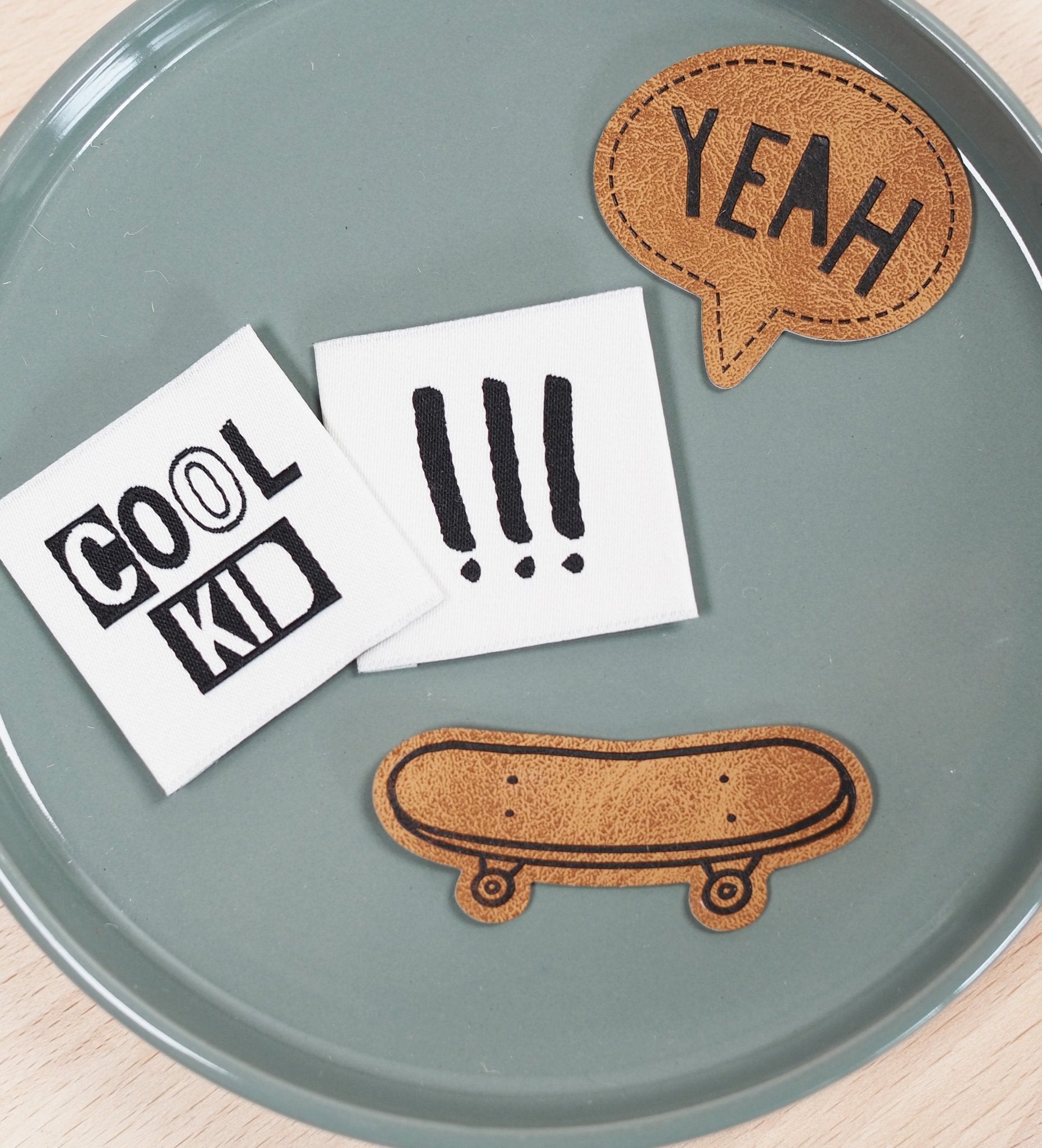 Weblabel *!!!* 3,5x3,5 cm - Paul & Clara