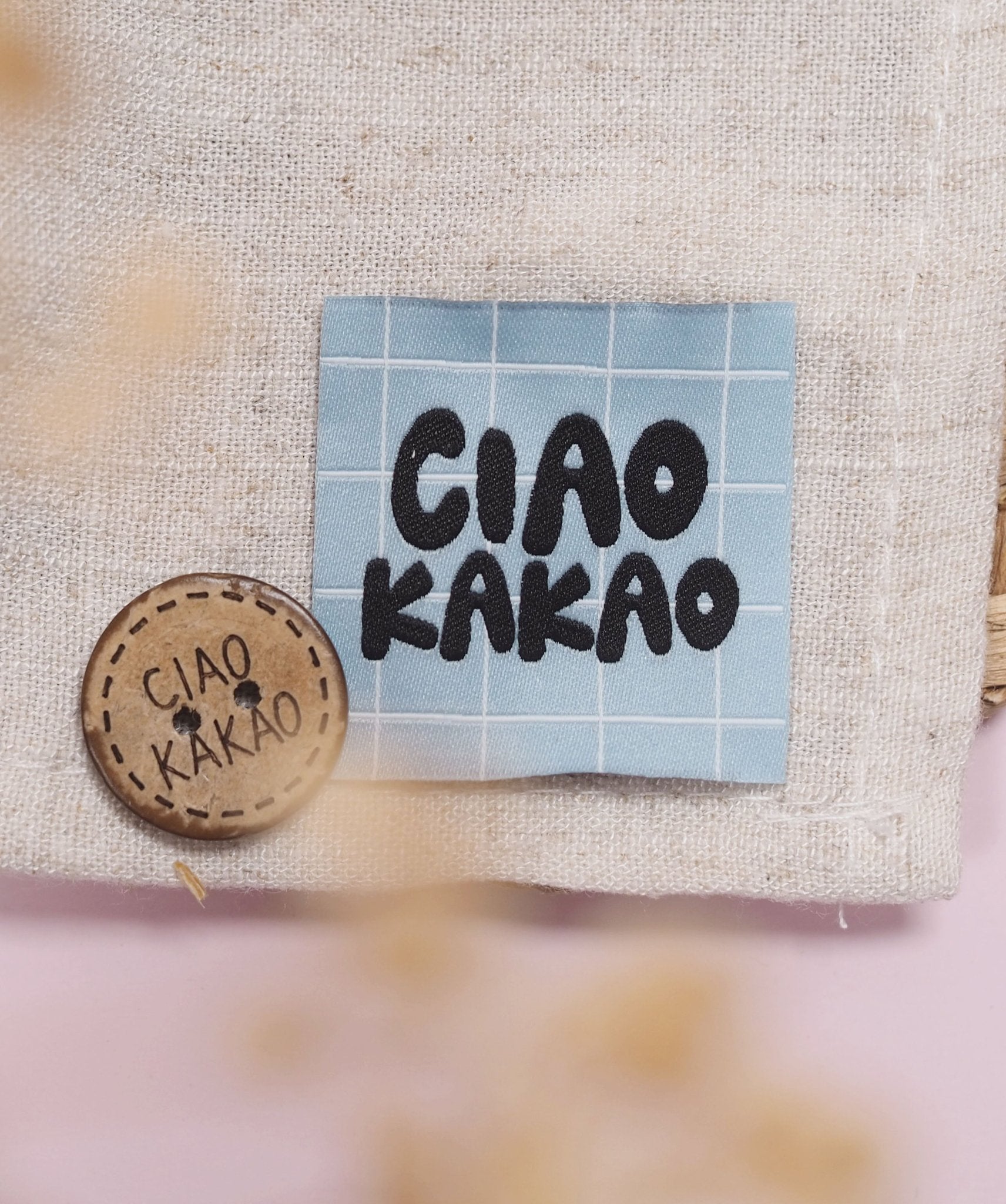Weblabel *ciao kakao* Blau/Schwarz - Paul & Clara