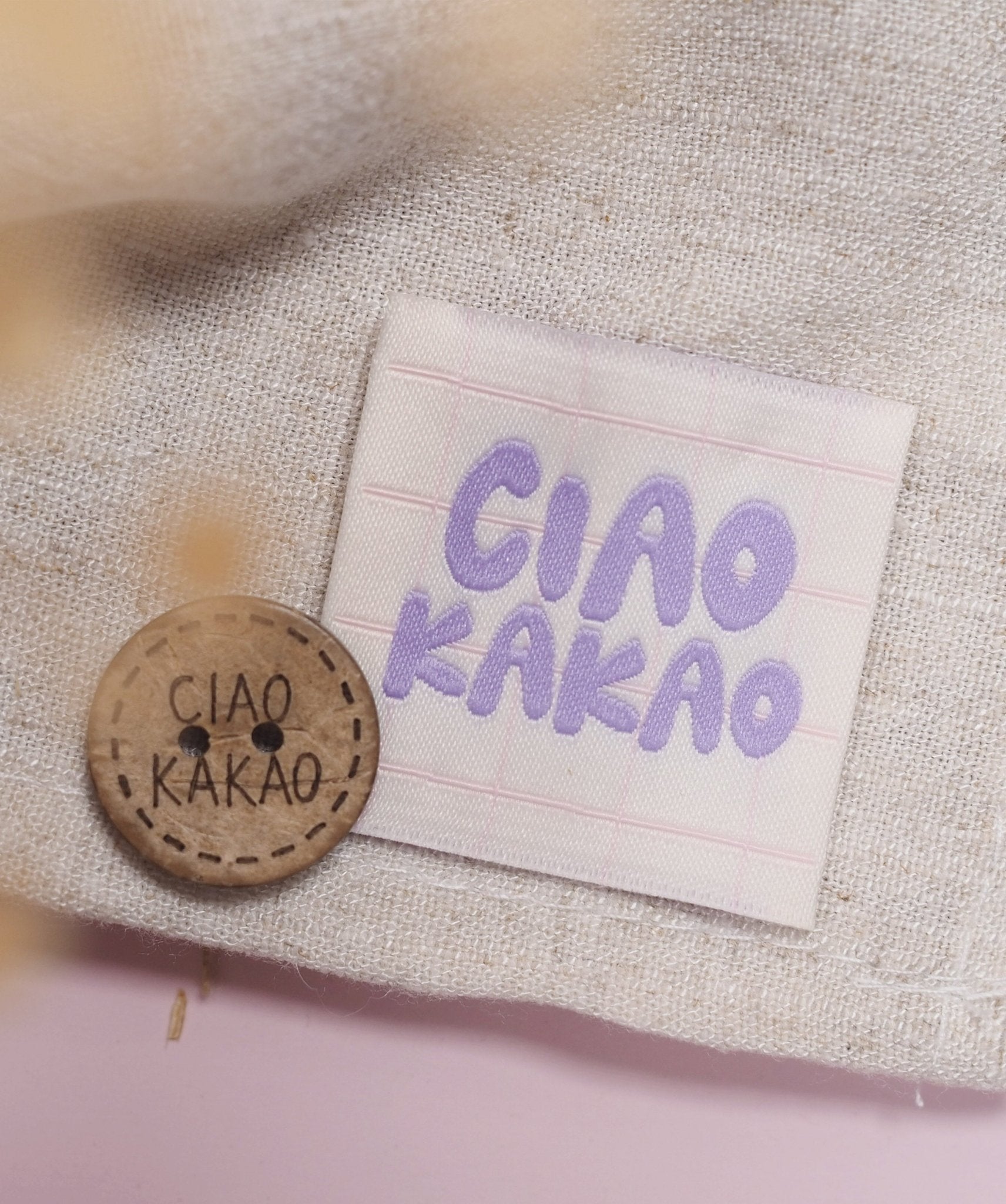 Weblabel *ciao kakao* Lila/Rosa - Paul & Clara