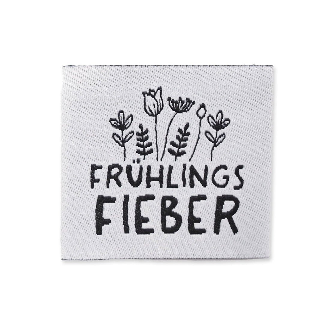 Weblabel *Frühlingsfieber* weiß - Paul & Clara