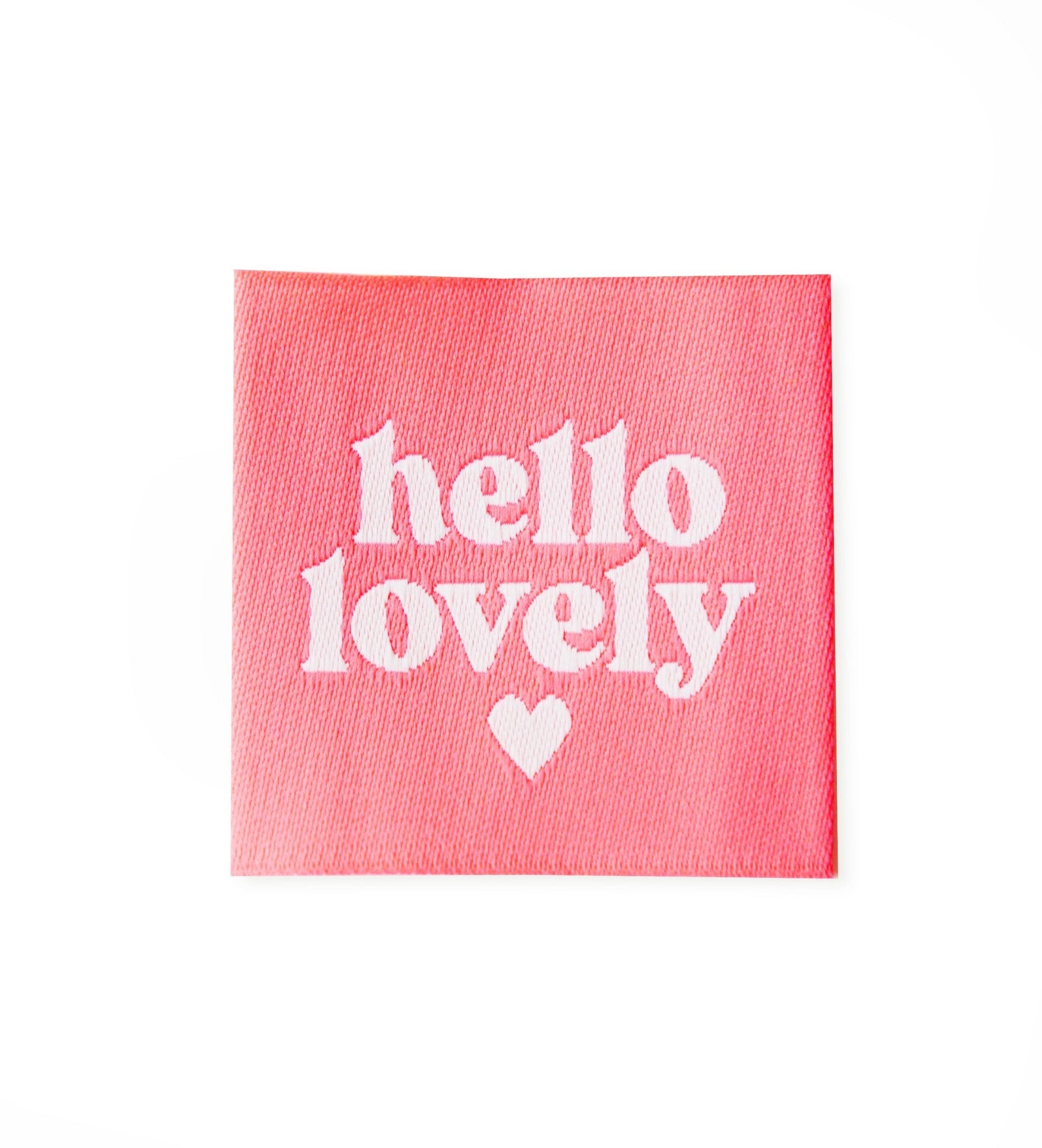 Weblabel *hello lovely* Neoncoral - Paul & Clara