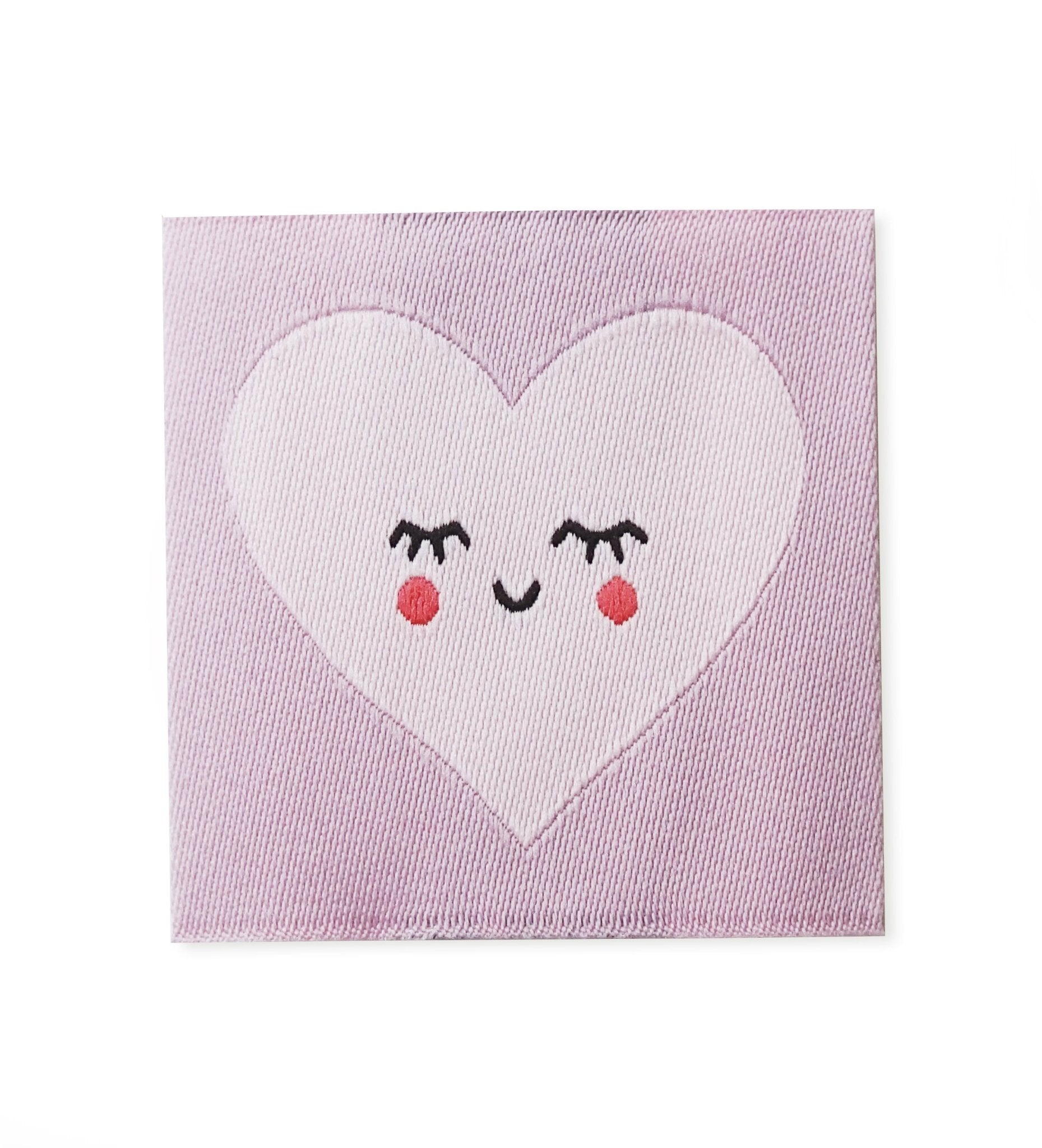 Weblabel *Herz mit Gesicht* - Paul & Clara