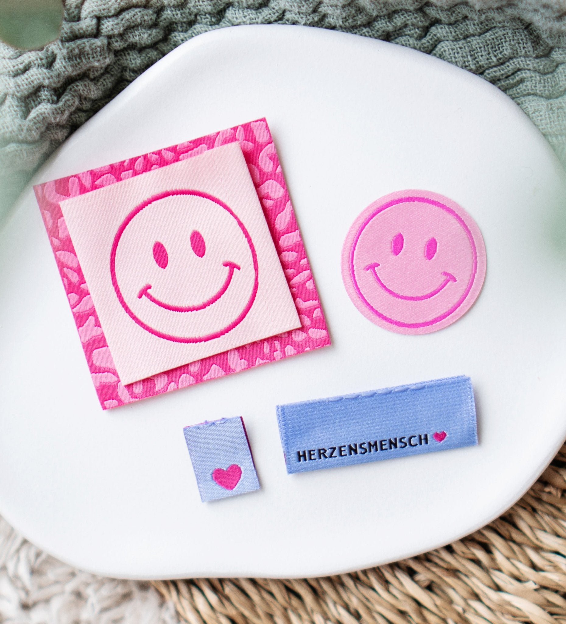 Weblabel - smile *pink* - Paul & Clara