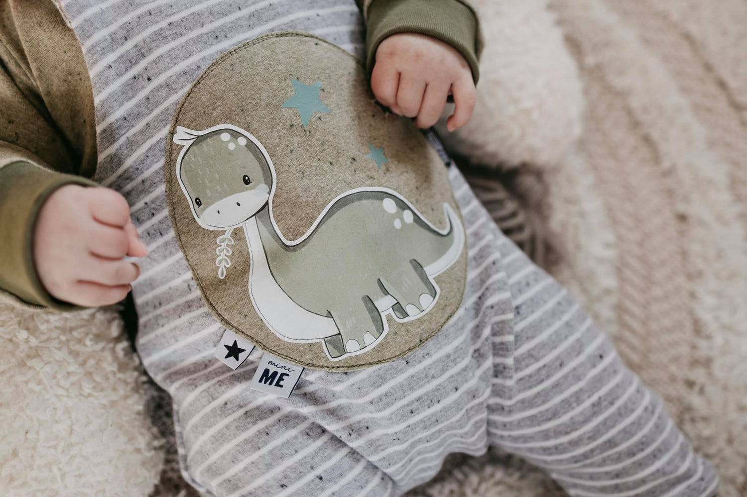 Weblabel Stern *Grau* - Paul & Clara