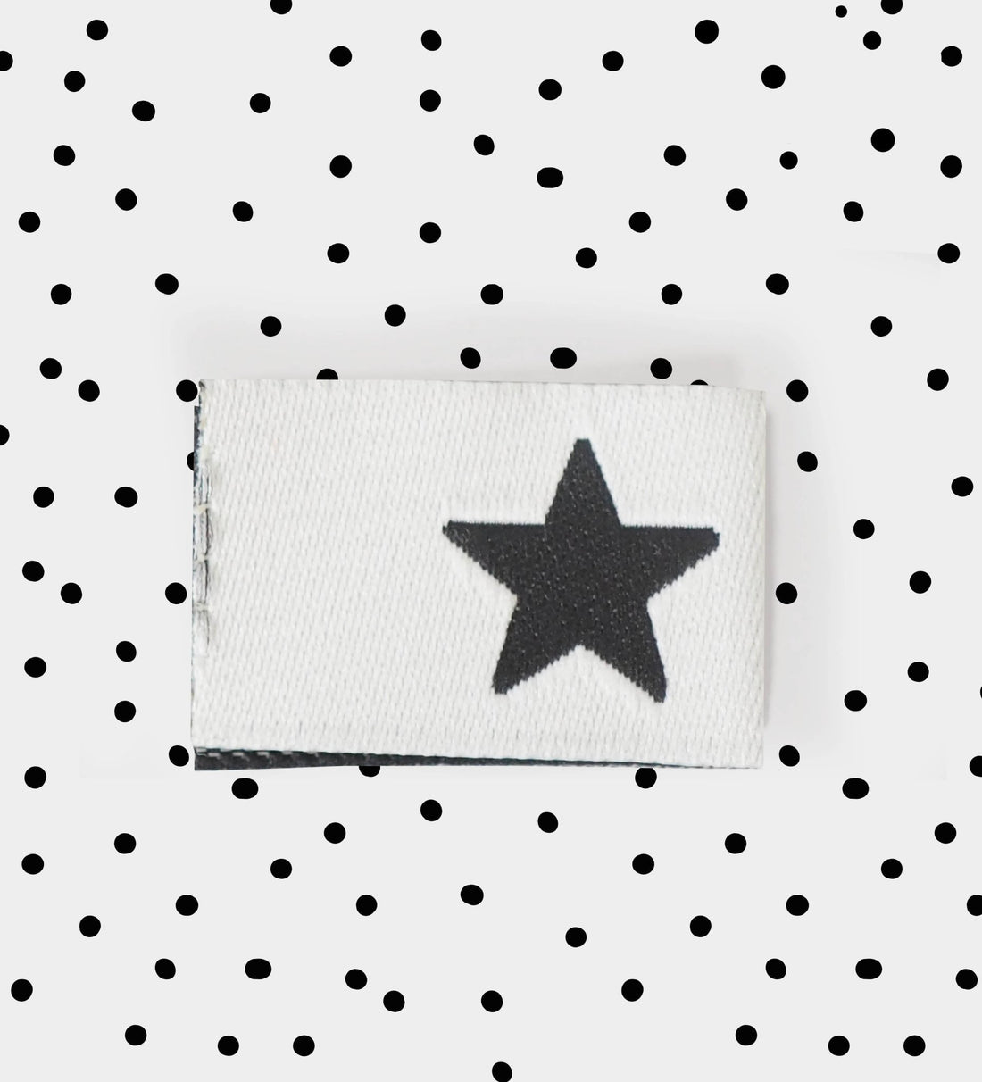 Weblabel Stern *Weiß* - Paul & Clara