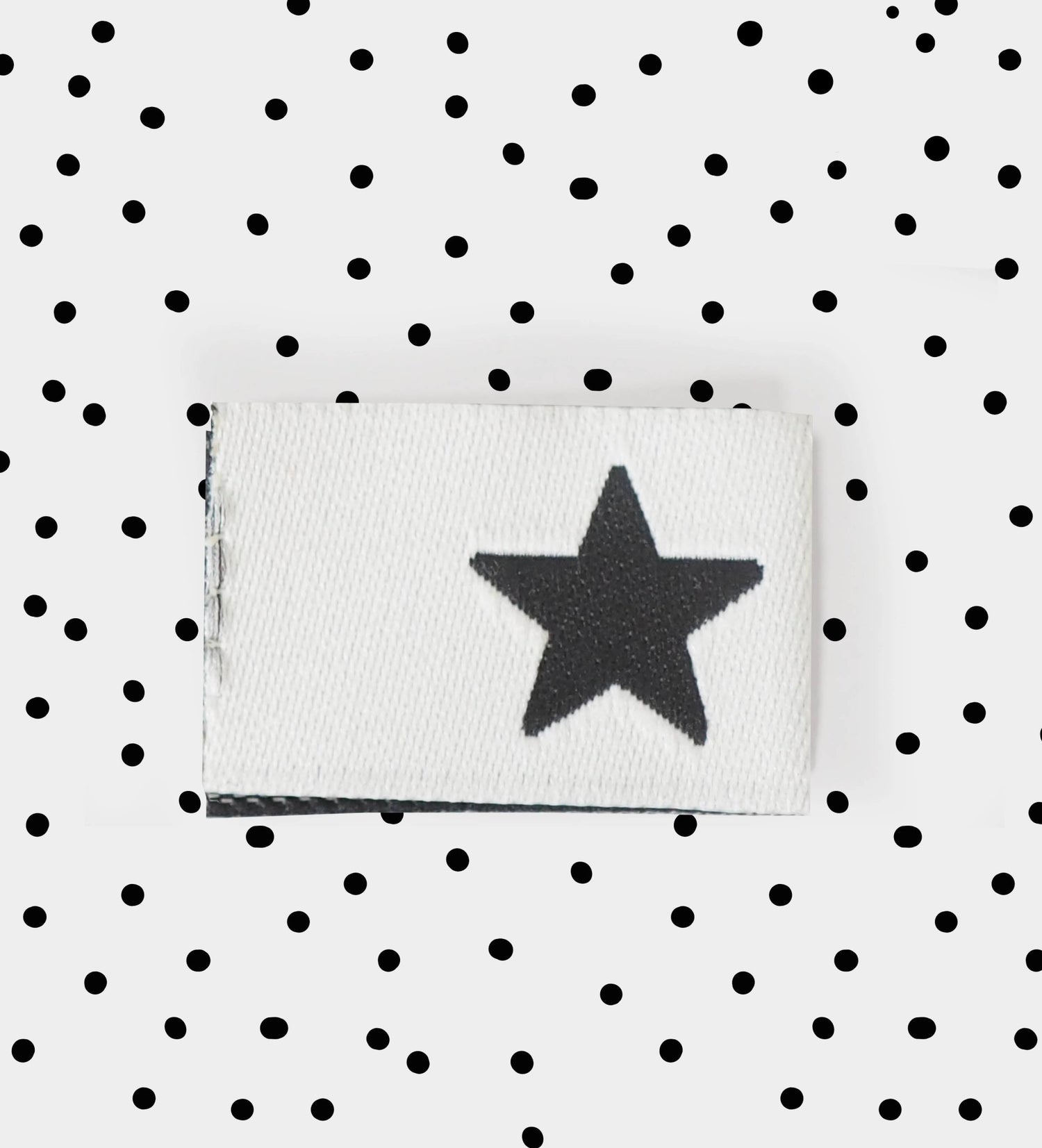 Weblabel Stern *Weiß* - Paul & Clara